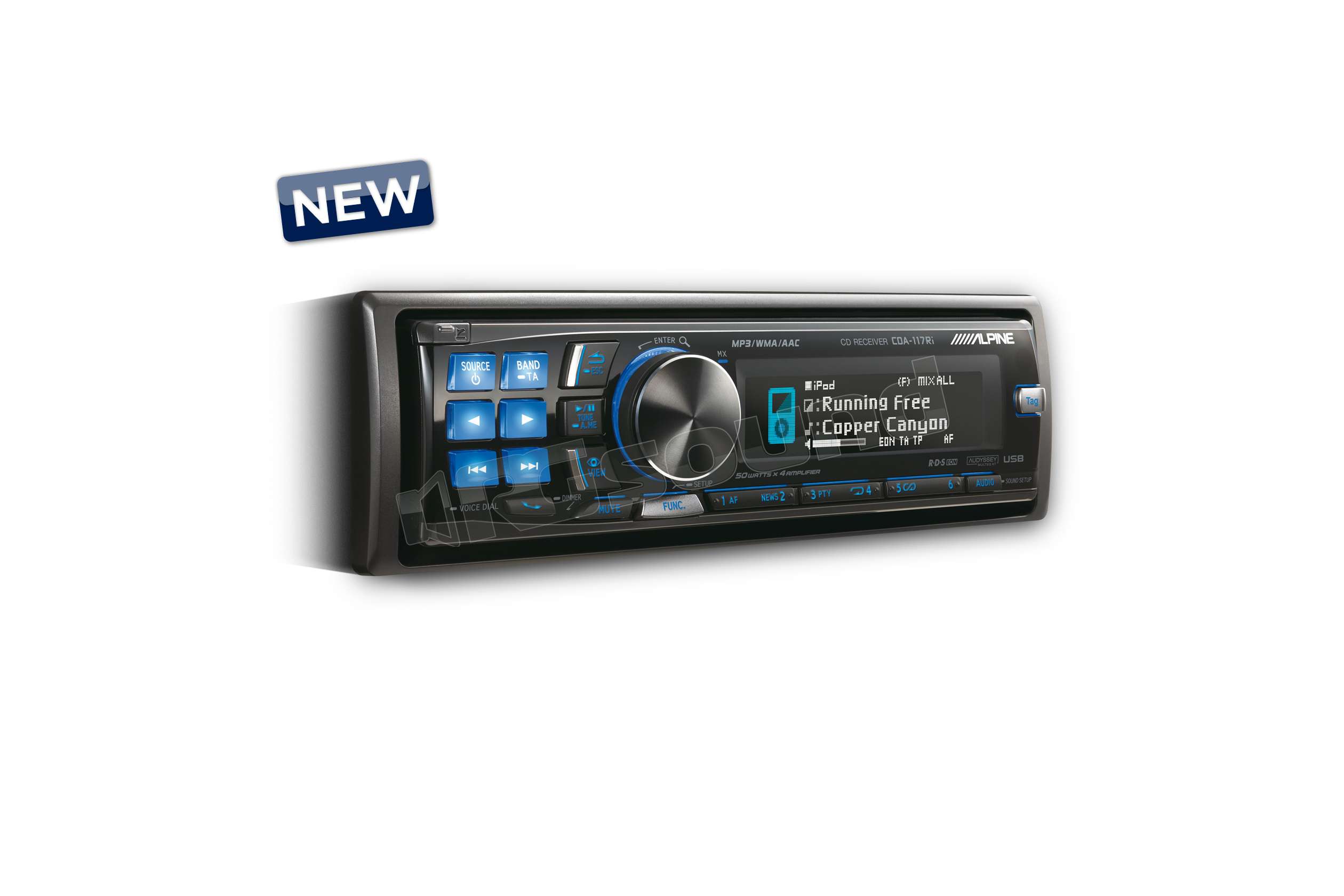 Alpine CDA117Ri Autoradio 1 din e 2 din Car stereo Autoradio 1 e