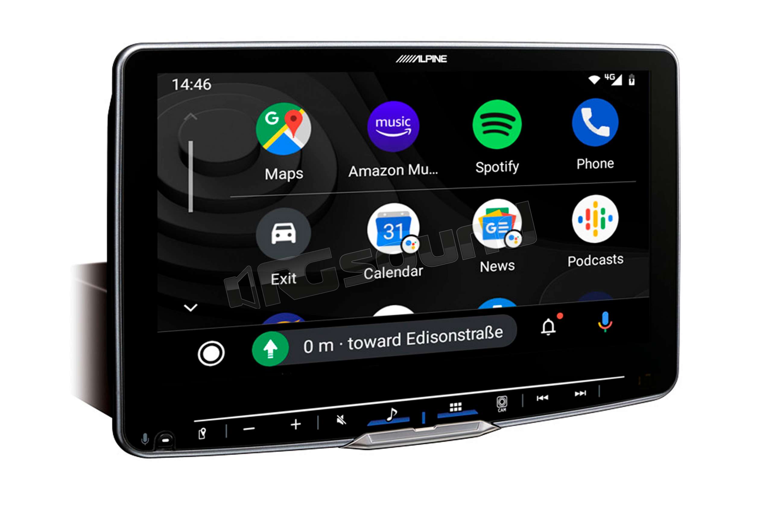 Alpine iLX-F905D ricevitore multimediale da 9" con radio digitale DAB+ ...