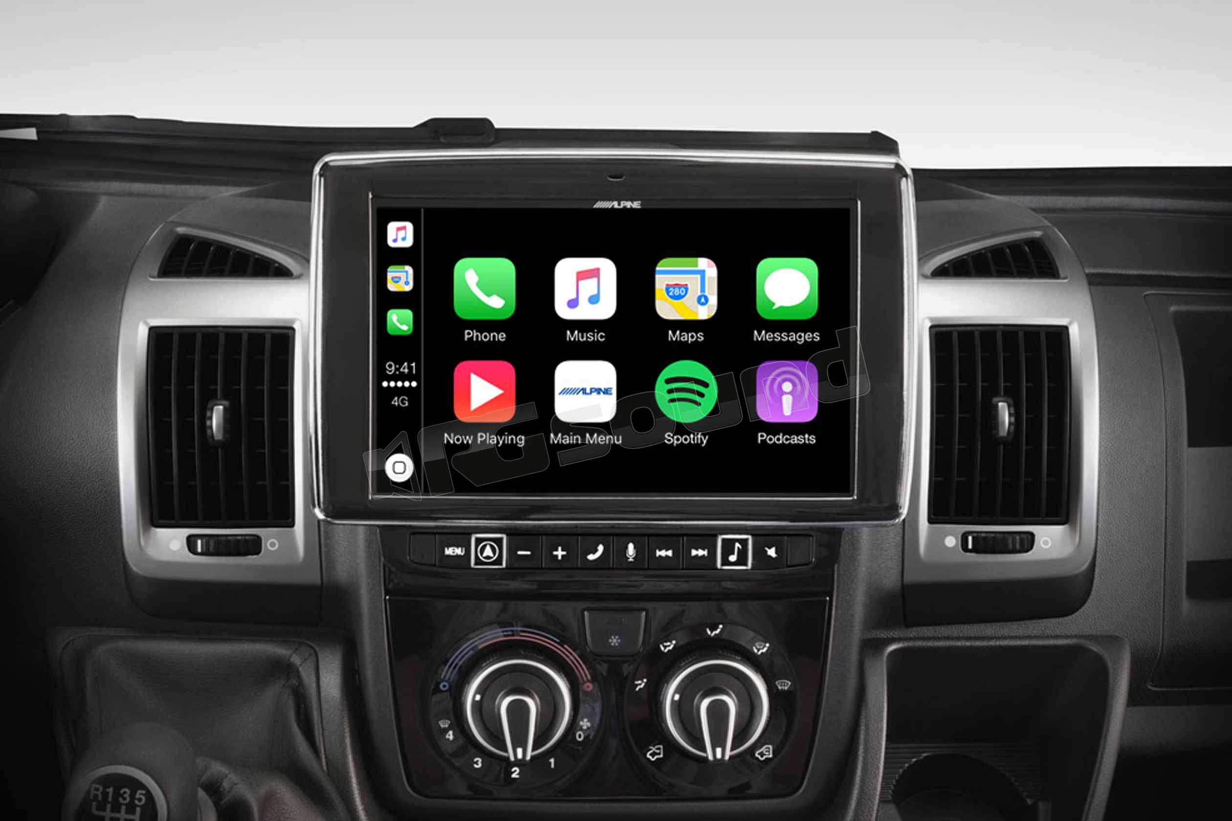 Alpine X902D-DU monitor 9'' + Apple Car Play + Android Auto + navigato