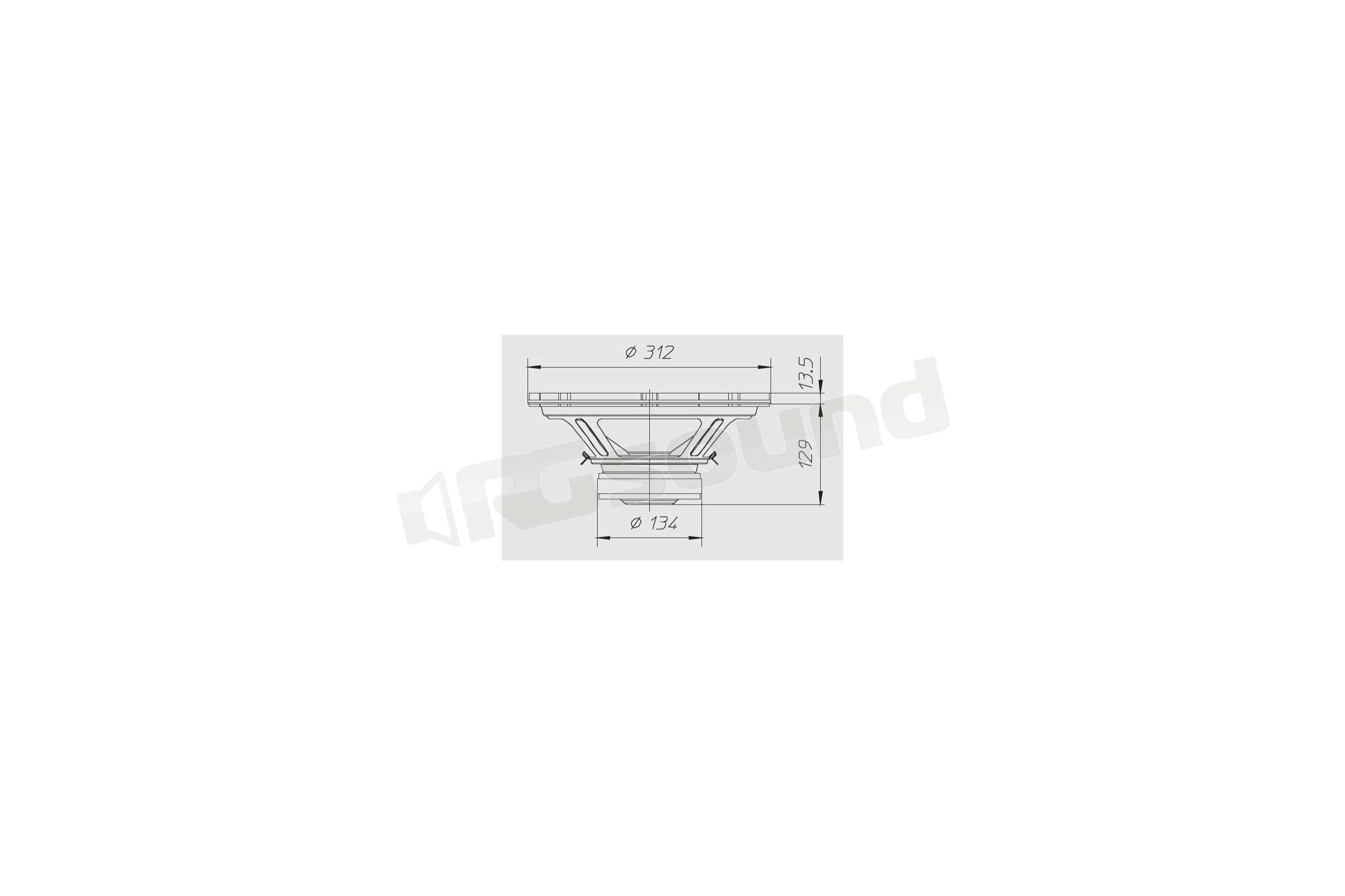 15.00SW Ciare Subwoofer per uso PRO