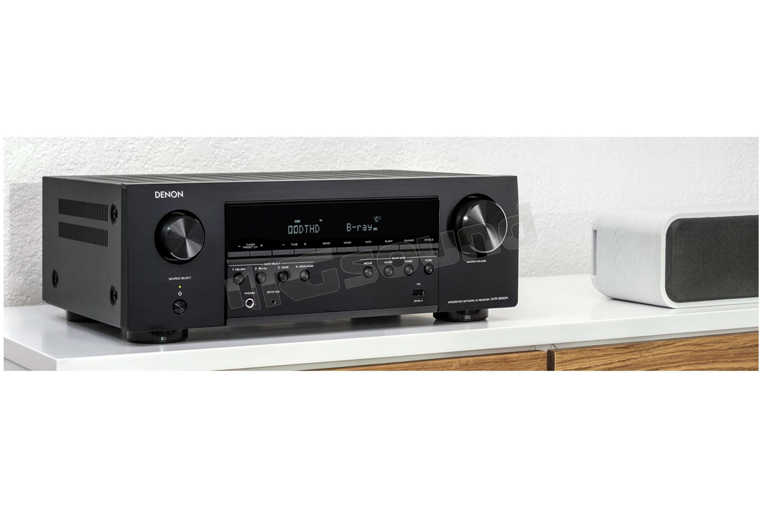 Denon AVCS660H Amplificatore 8K con 5.2 canali da 135W e DTS Neo6
