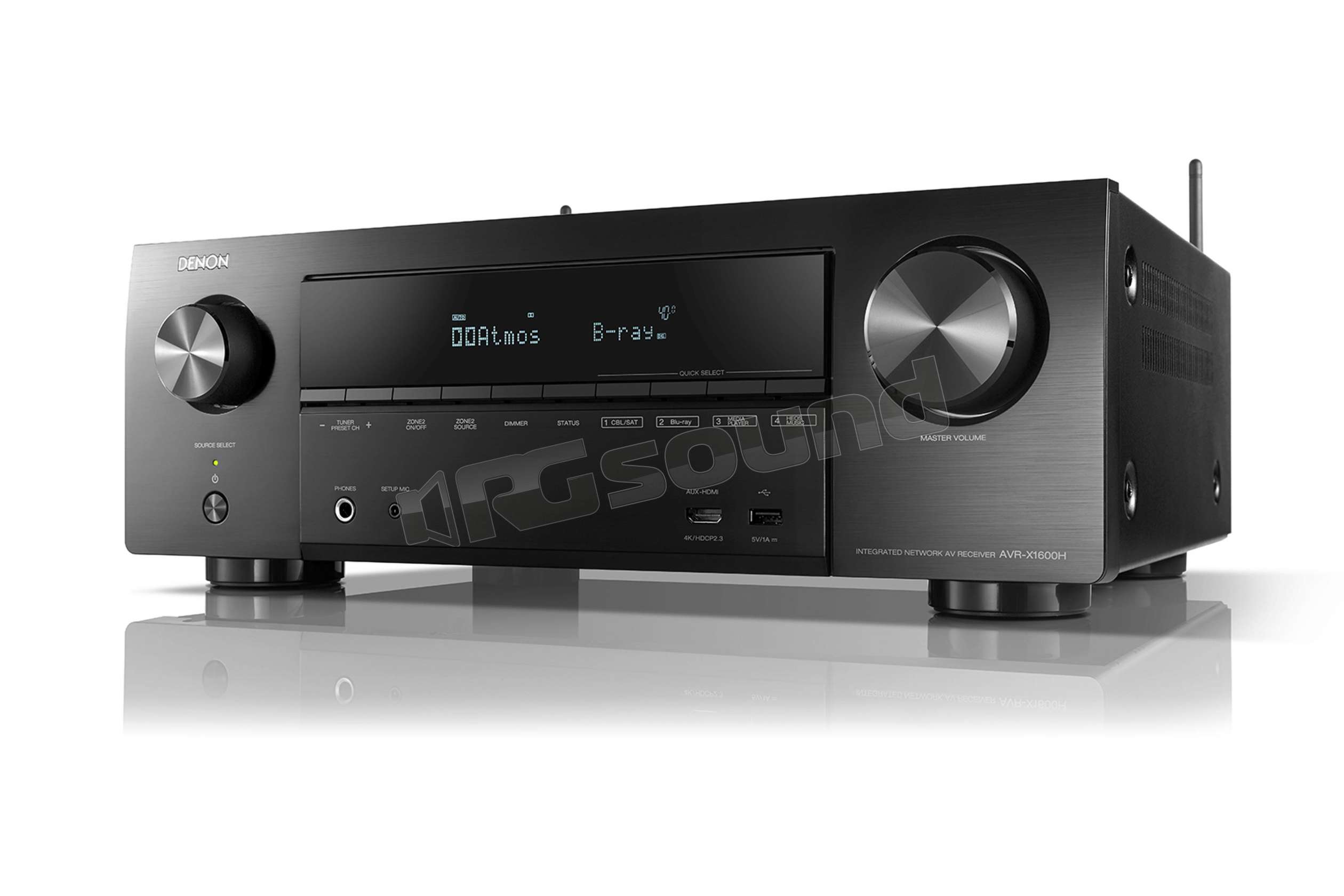 Denon AVRX1600H DAB sintoamplificatore audiovideo 7.2 canali 4K Ultr