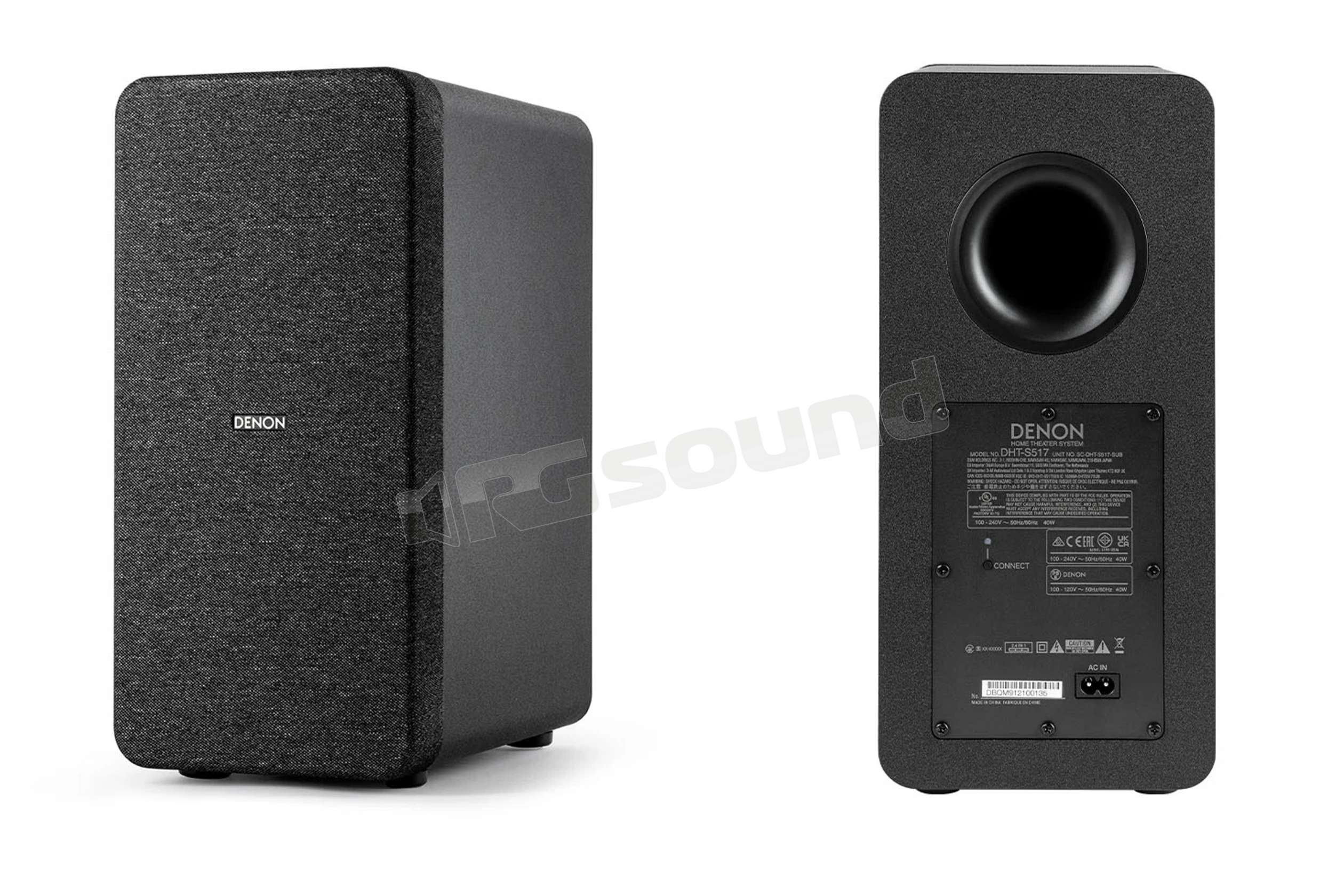 Denon DHTS517 soluzione Home Theatre con soundbar e subwoofer wireles
