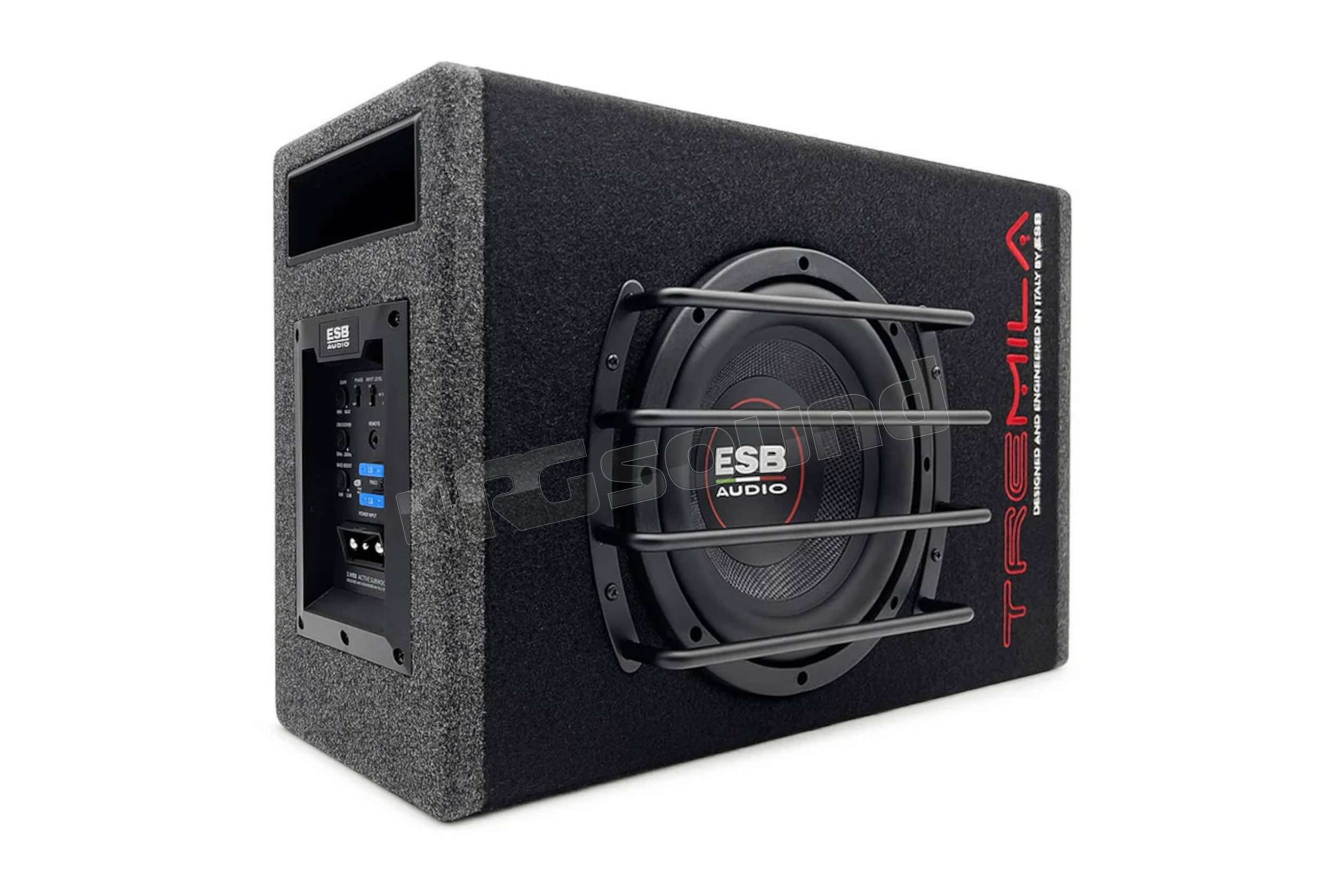 ESB car audio 3.WB8 B Subwoofer attivo in cassa slim da 8
