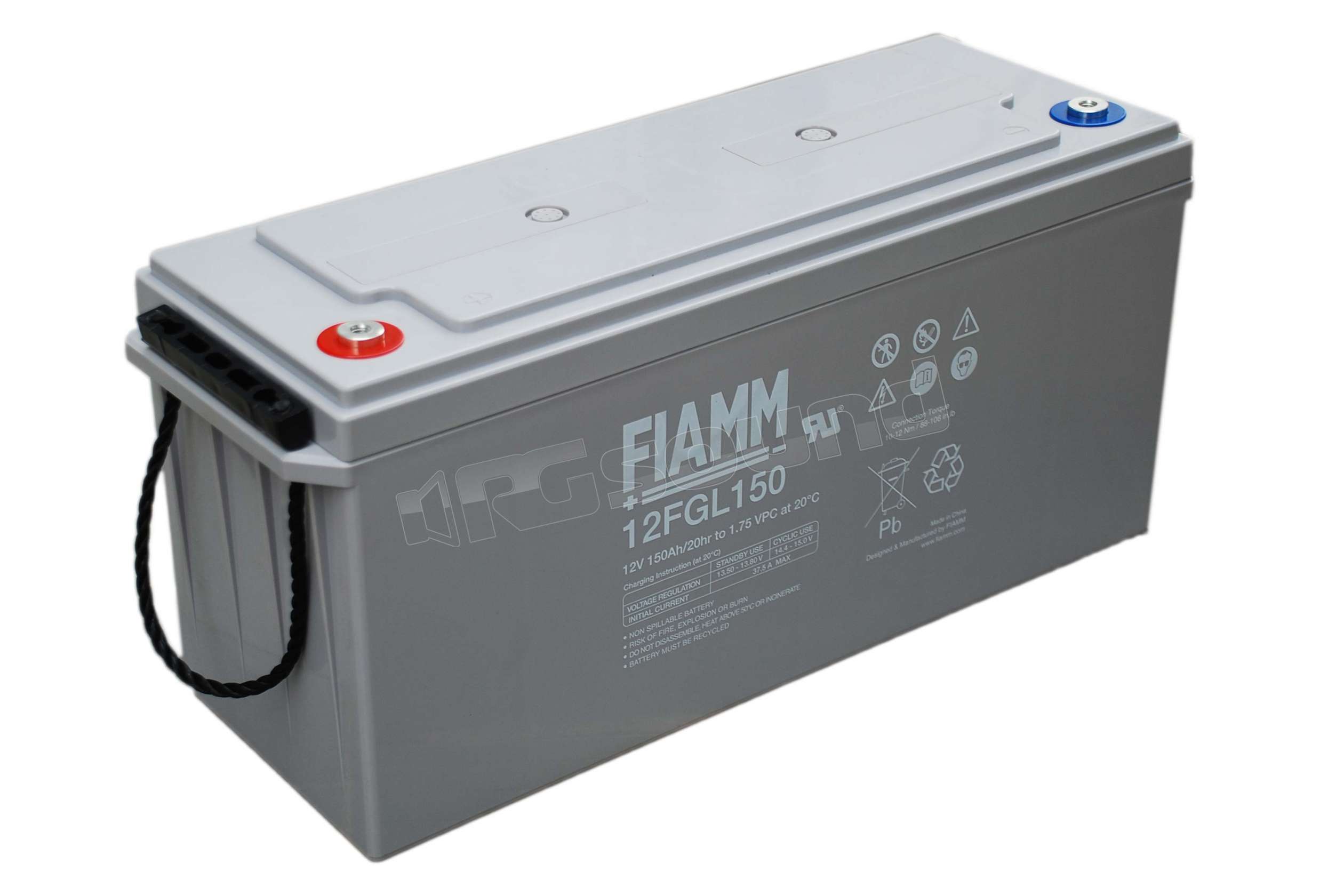 Fiamm 12FGL150 batteria servizio 150Ah Batterie per avviamento e se