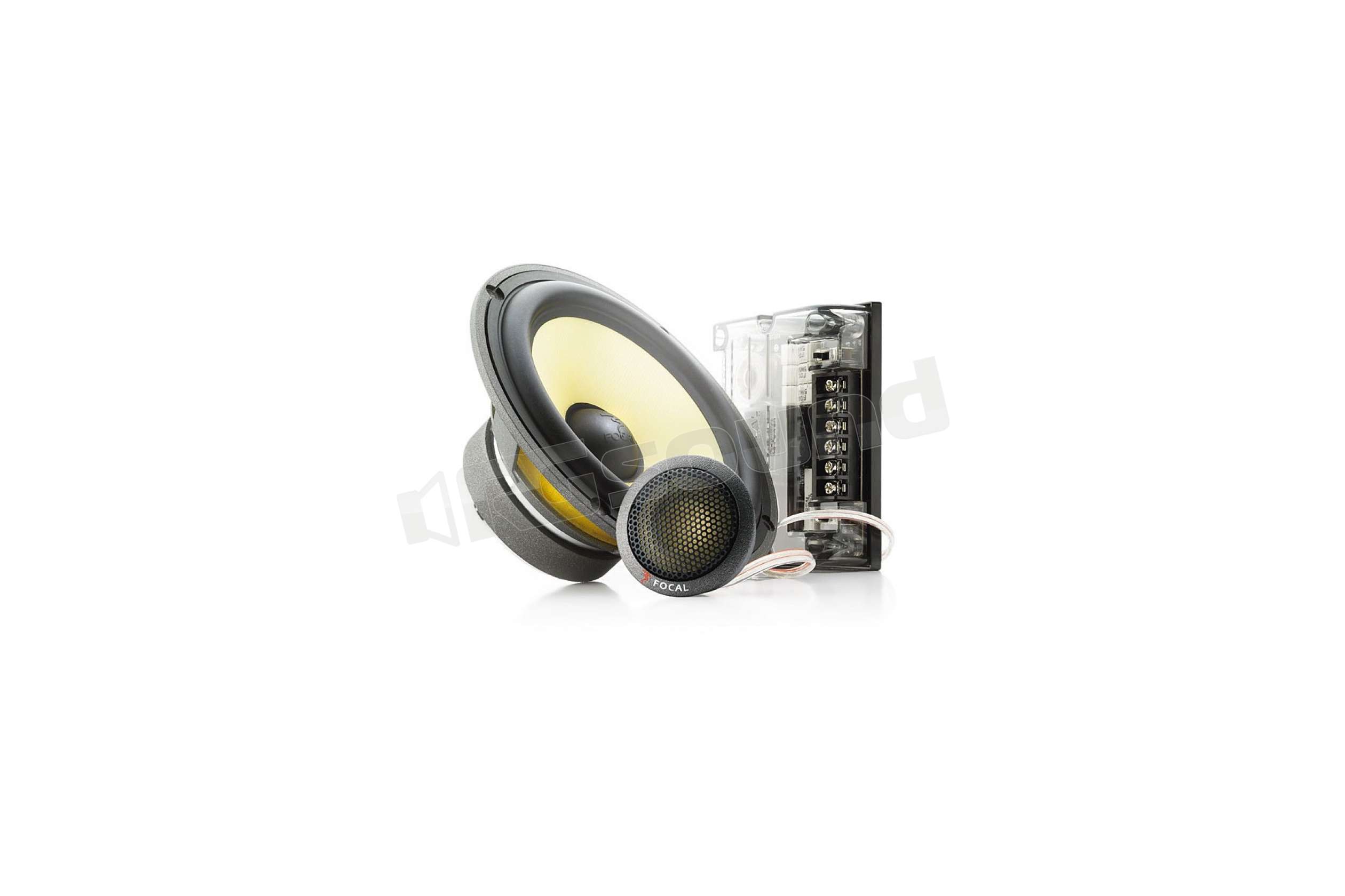 Dietz RMS265 Altoparlanti Coassiali 2 Vie 16,5 Cm (165mm) - 90 Watt, 4 Ohm, Coppia Con Griglie