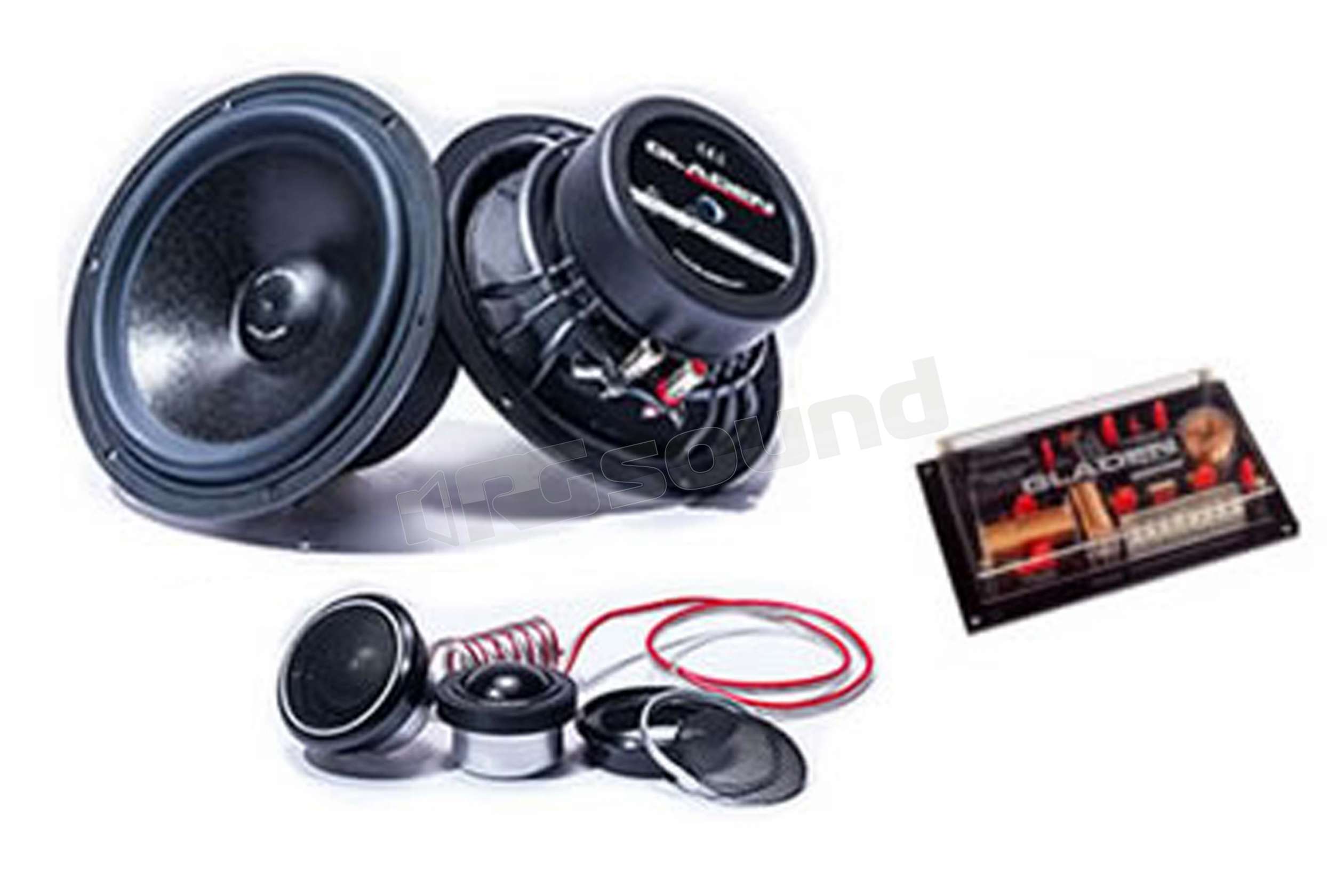 Gladen PRO 165|2 kit a 2 vie separate con componenti high-end | Sistem