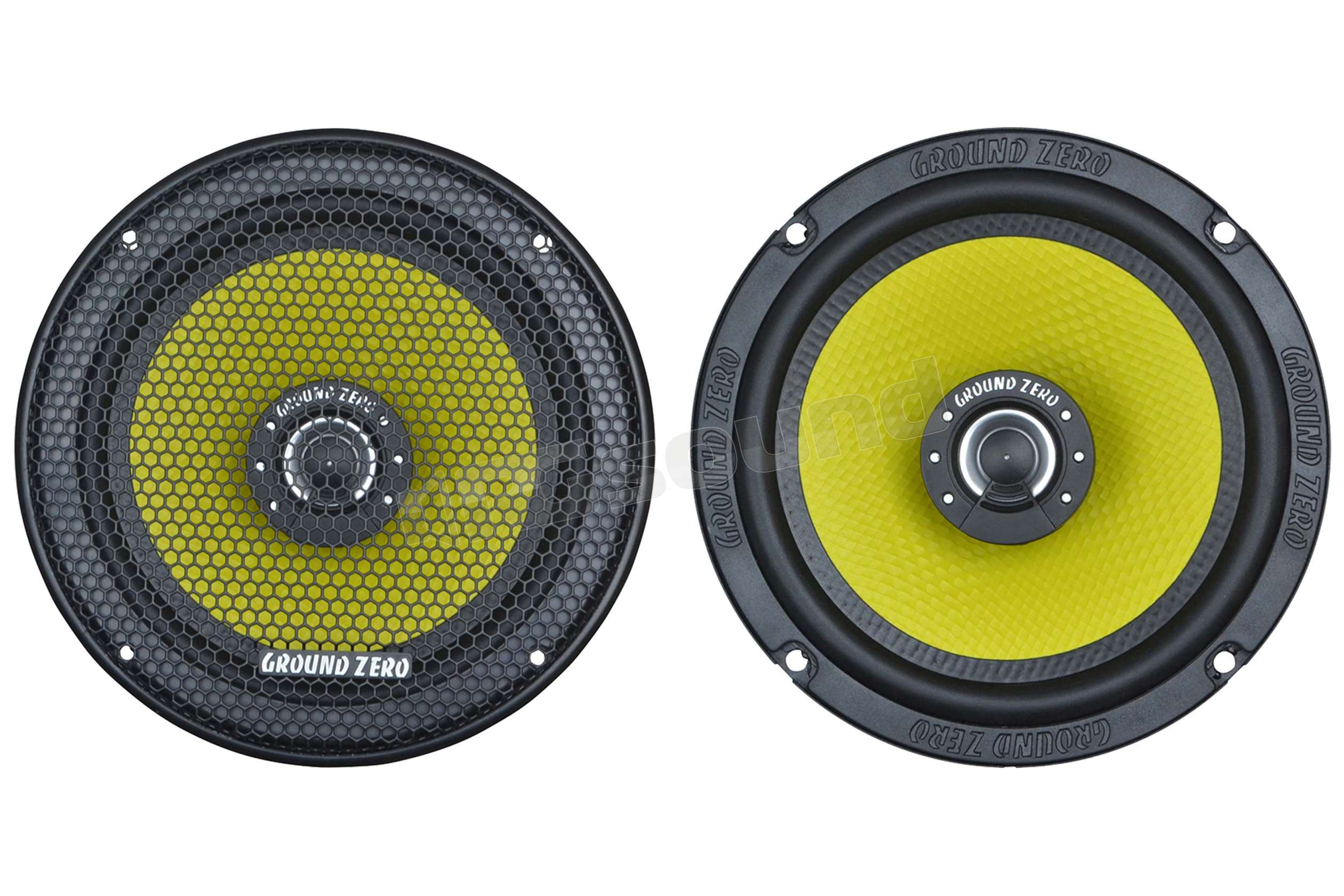 Ground Zero GZTF 5.2X - 2-Wege-Lautsprecher Auto Koaxial 13cm (5") Mit - 5