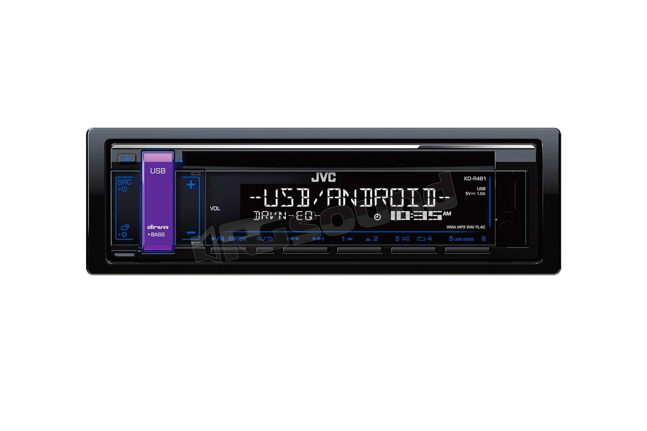 JVC KD-R481 | Autoradio 1 din e 2 din Car stereo - Autoradio 1 e 2 Di