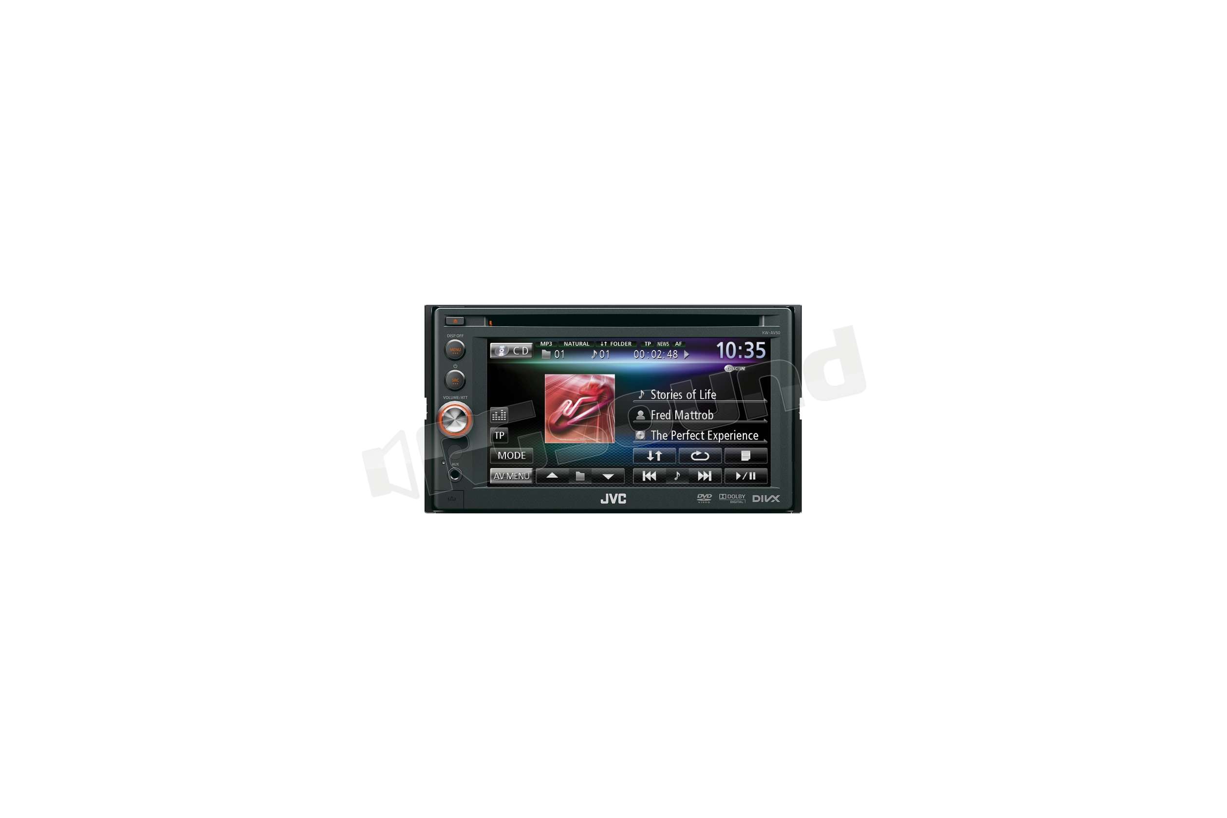 JVC KWAV50 Sintolettore AV 2DIN Monitor auto 1 e 2 Din Car multime