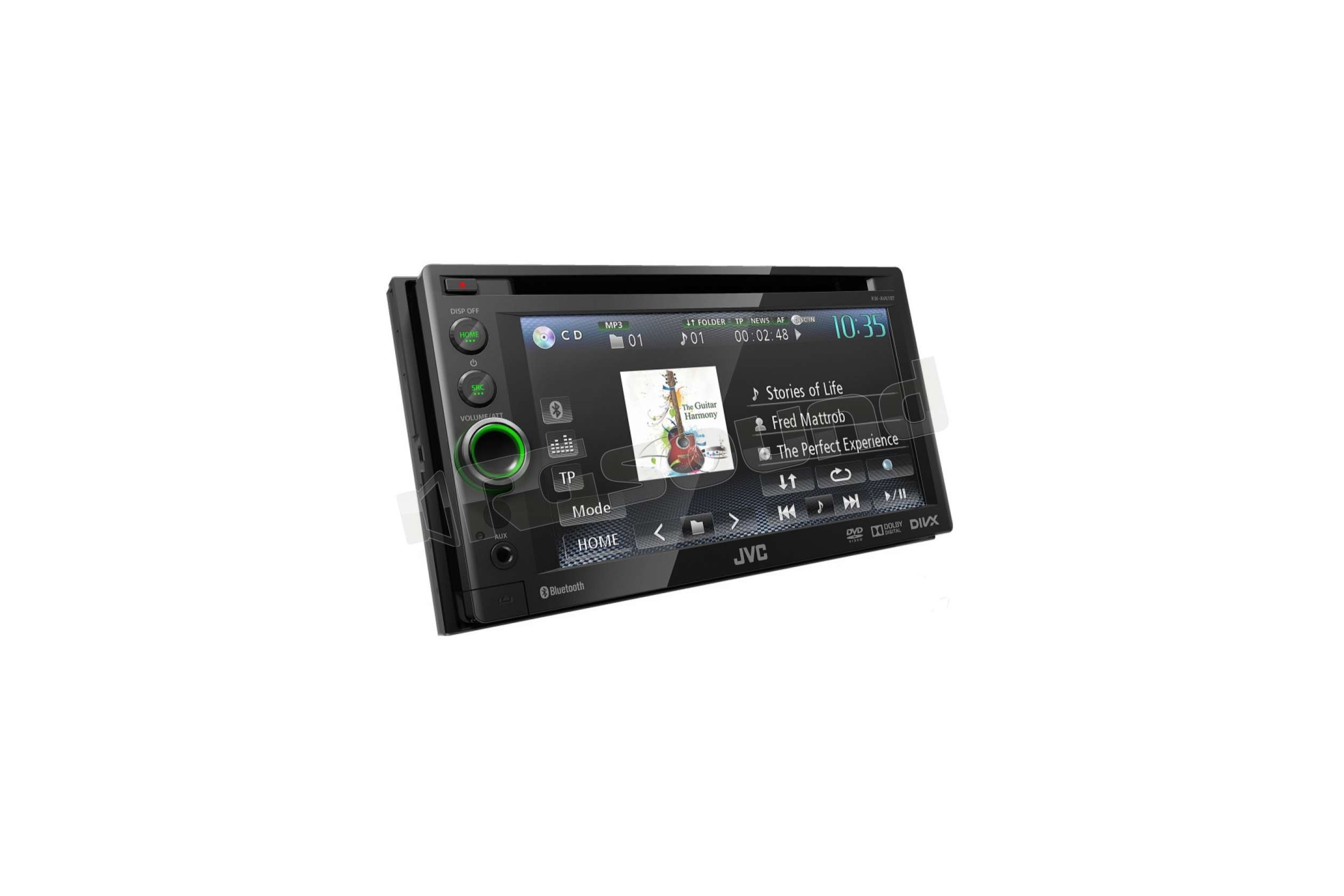 JVC KWAV61BTE Sintolettore AV 2DIN Monitor auto 1 e 2 Din Car mult