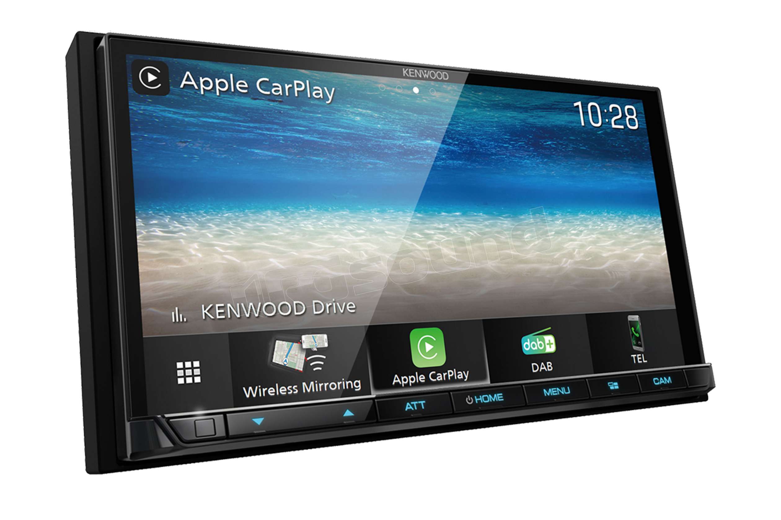 Kenwood DMX8020DABS monitor 7'' con Apple CarPlay e Android Auto wirel