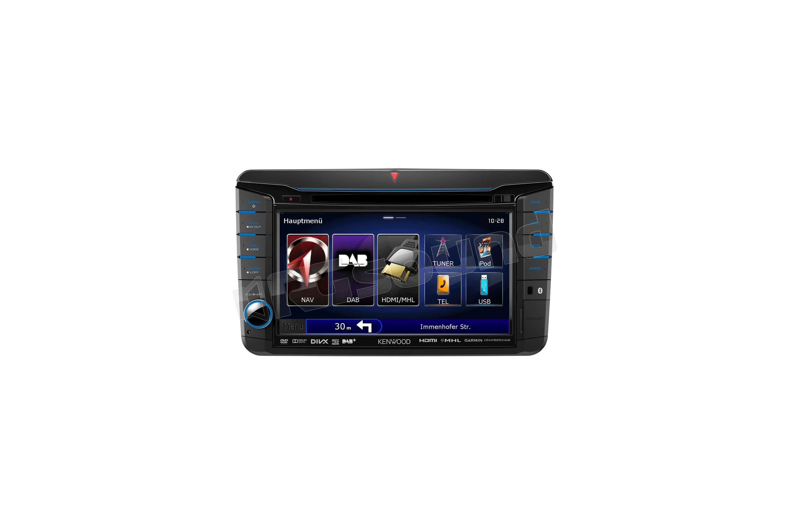 Kenwood DNX525DAB Monitor auto 1 e 2 Din Car multimedia Monitor a