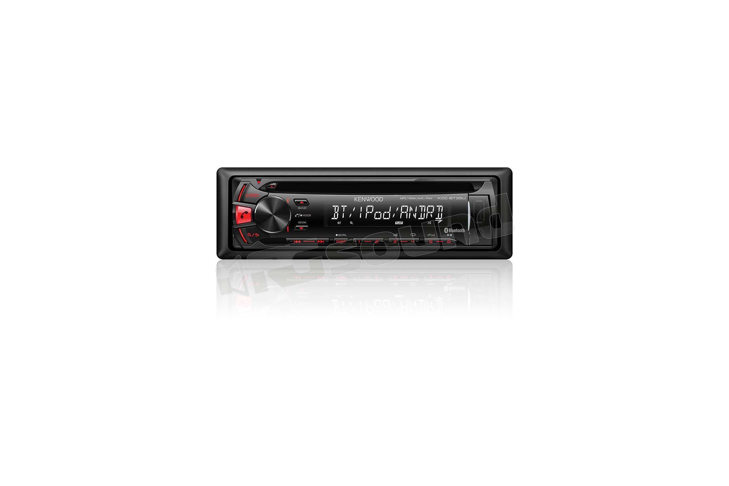 Kenwood KDCBT35U Sintolettore CD, USB con Bluetooth e controllo diret