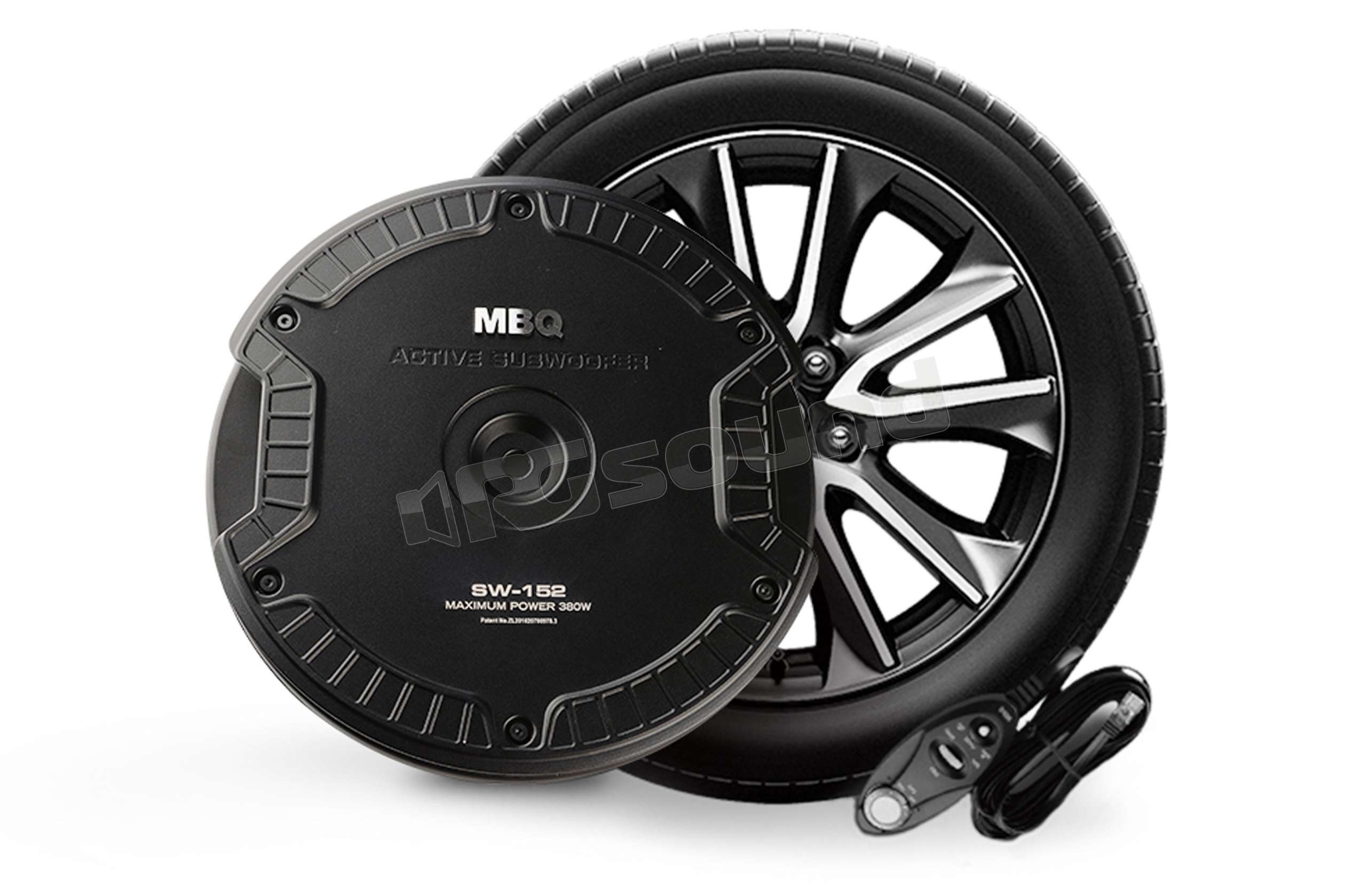 MBQ SW152 subwoofer attivo per vano ruota di scorta Subwoofer Sub