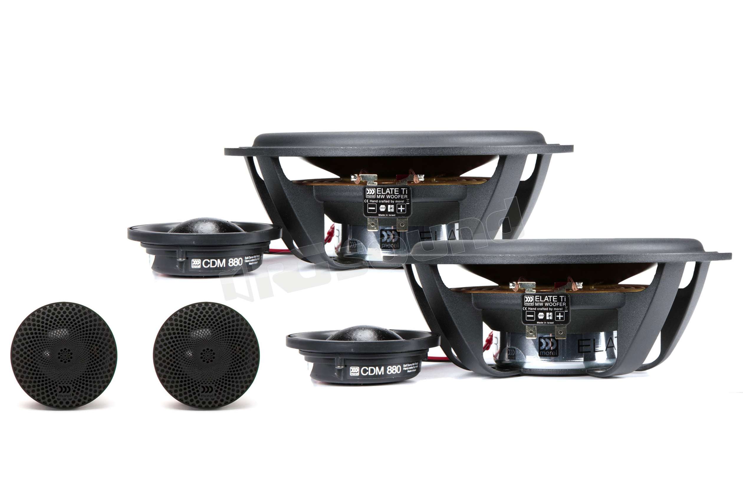 Morel ELATE Ti 603 ACTIVE sistema a tre vie highend con woofer 165mm,