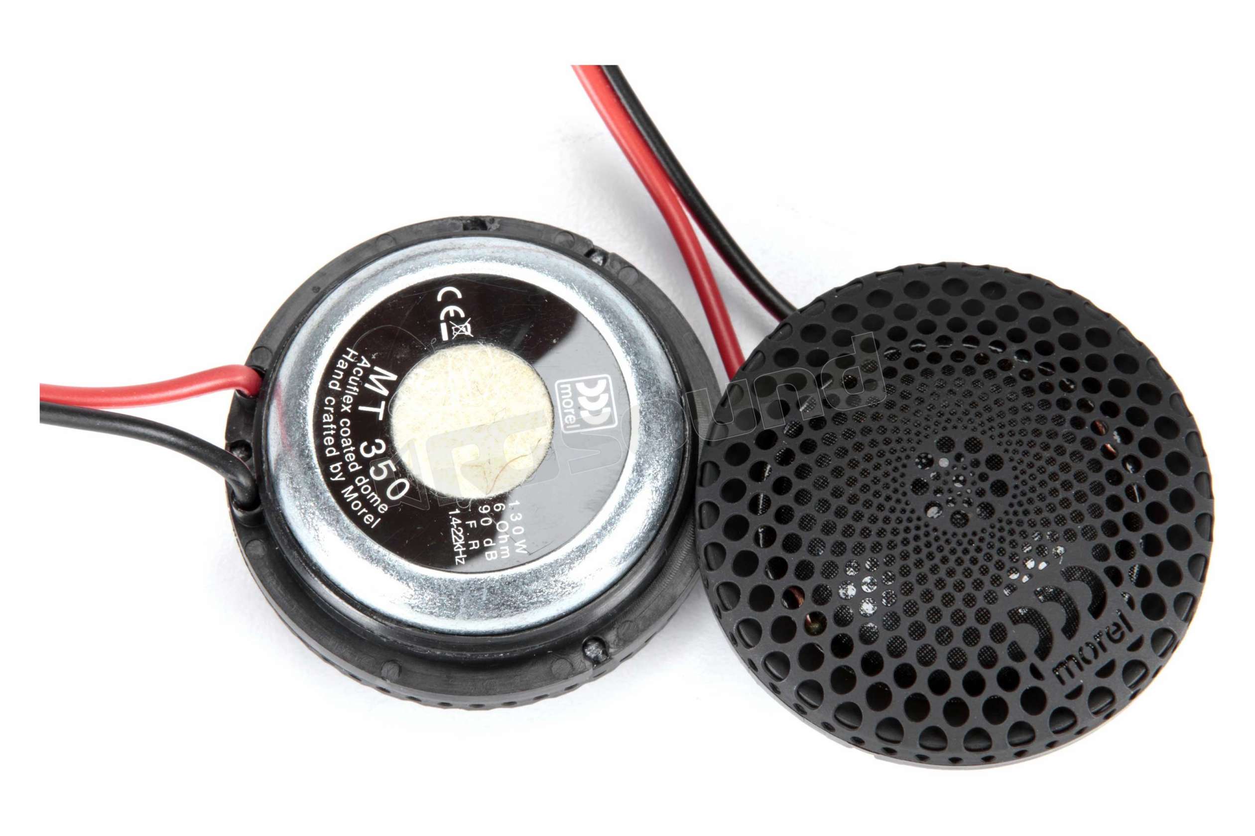 Morel MT350 coppia di tweeter Sound Quality 6 Ohm Elate Titanium Alt