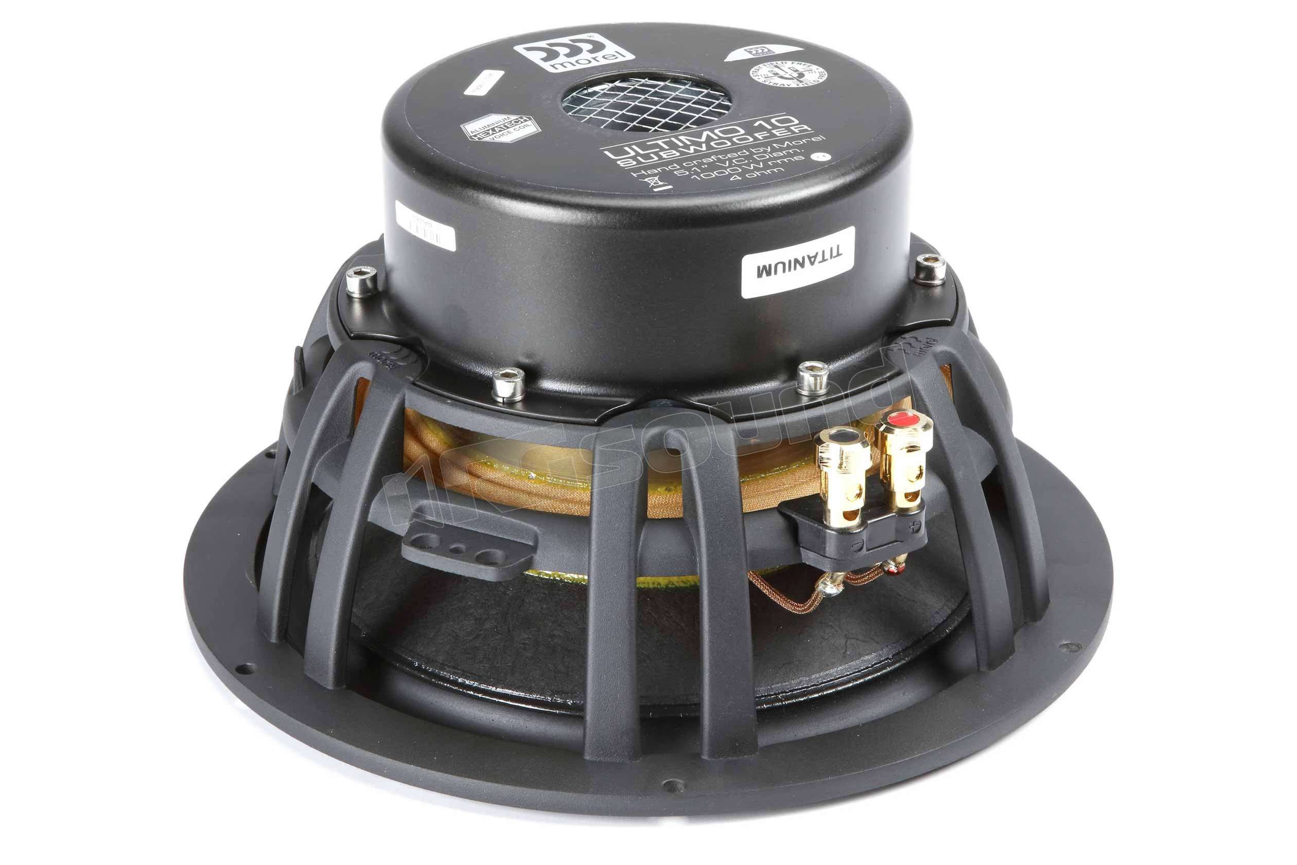 Morel ULTIMO TI 104 subwoofer Ultimo Titanium 104, diametro 25 cm, bob ...