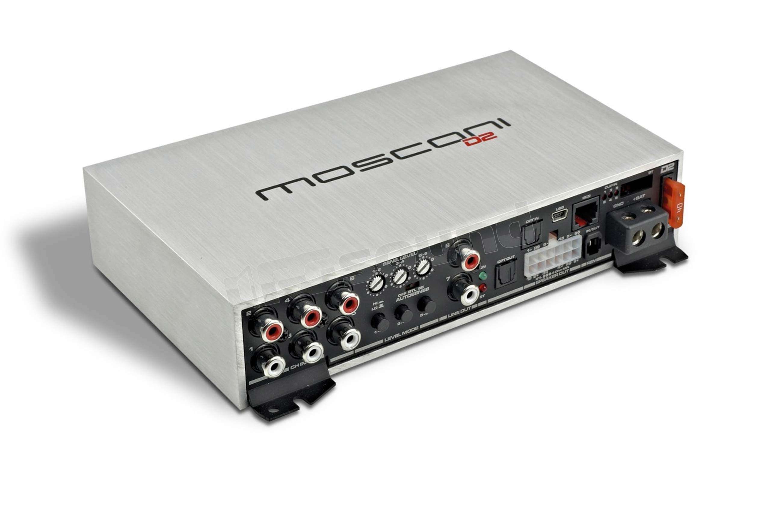 Mosconi D280.6DSP amplificatore 6 canali con DSP Amplificatori 5