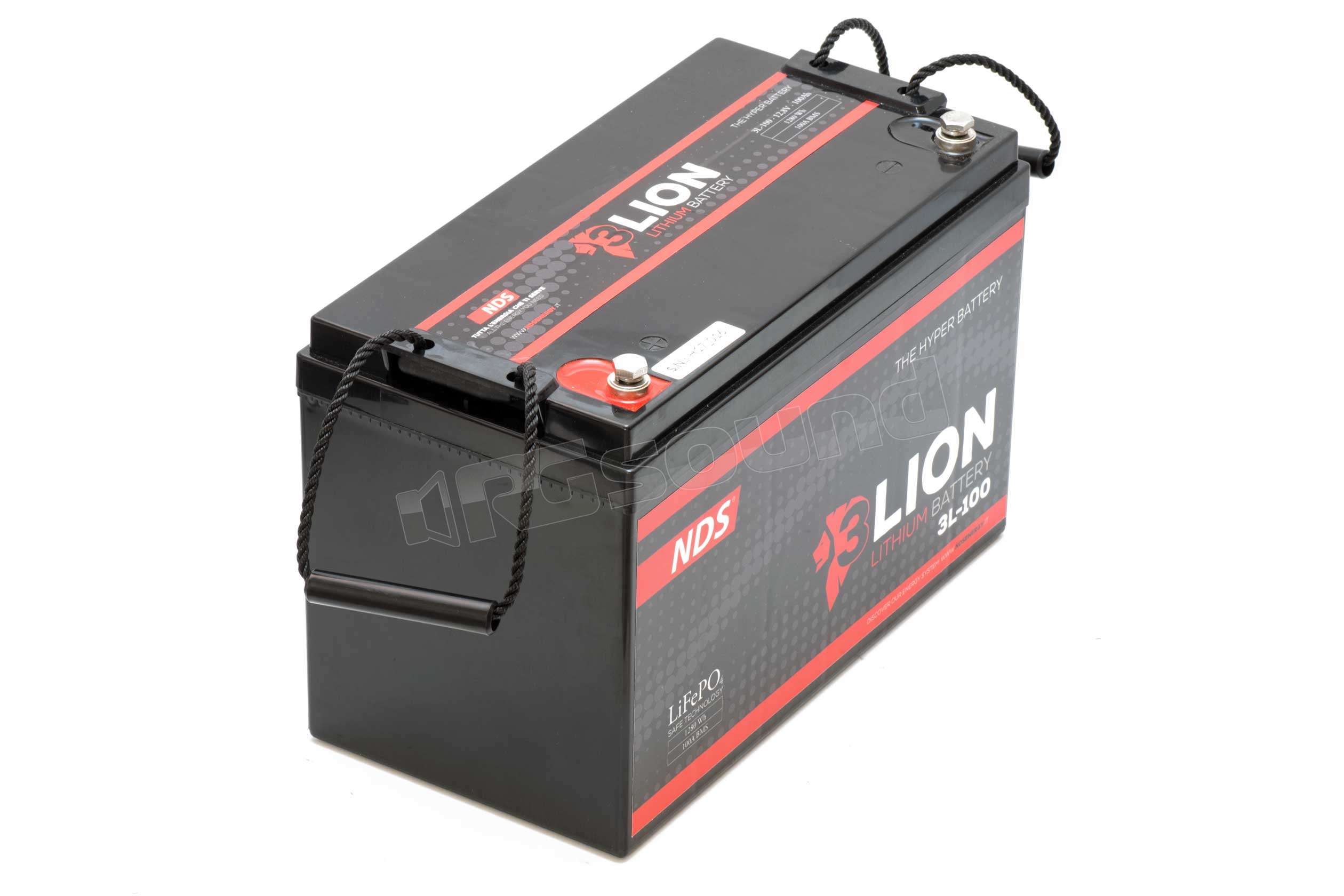 NDS Energy 3L100 3LION BATTERIA AL LITIO 12V100Ah con BMS da 100