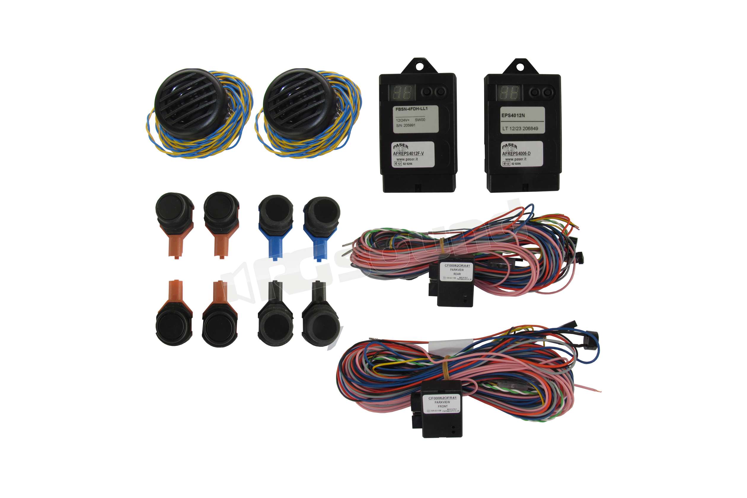 Paser KIT070UNPS61/8C ParkEasy Flat interfaccia con sensori anteriori