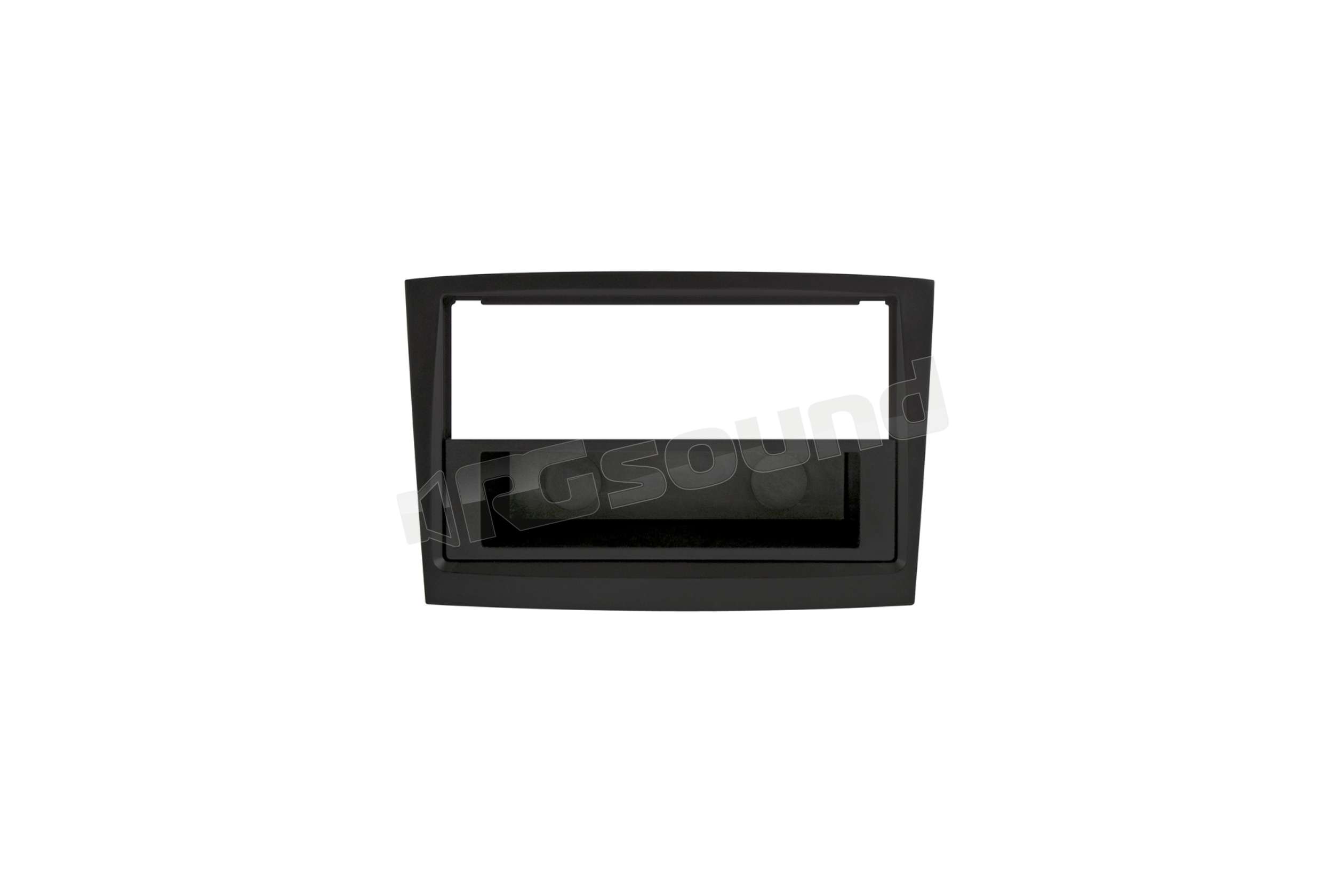 Mascherina autoradio KIT 2 DIN nero lucido Fiat Doblò Opel Combo - Tech Solution