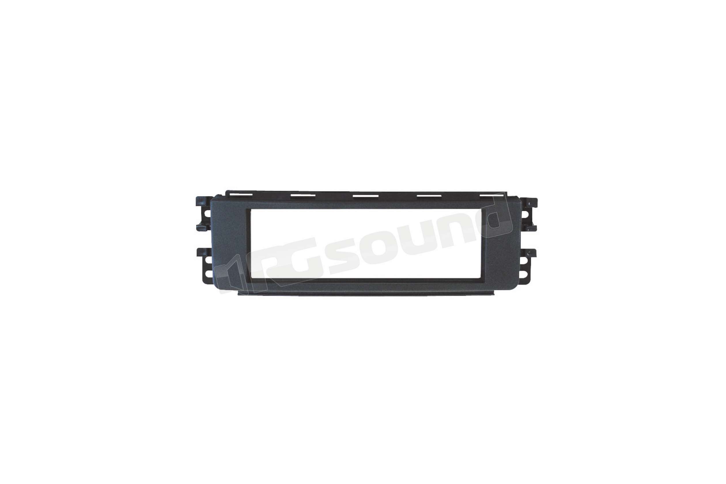 Phonocar Mascherina Adattatrice 1 DIN Per Autoradio – Colore Grigio, Installazione ABS