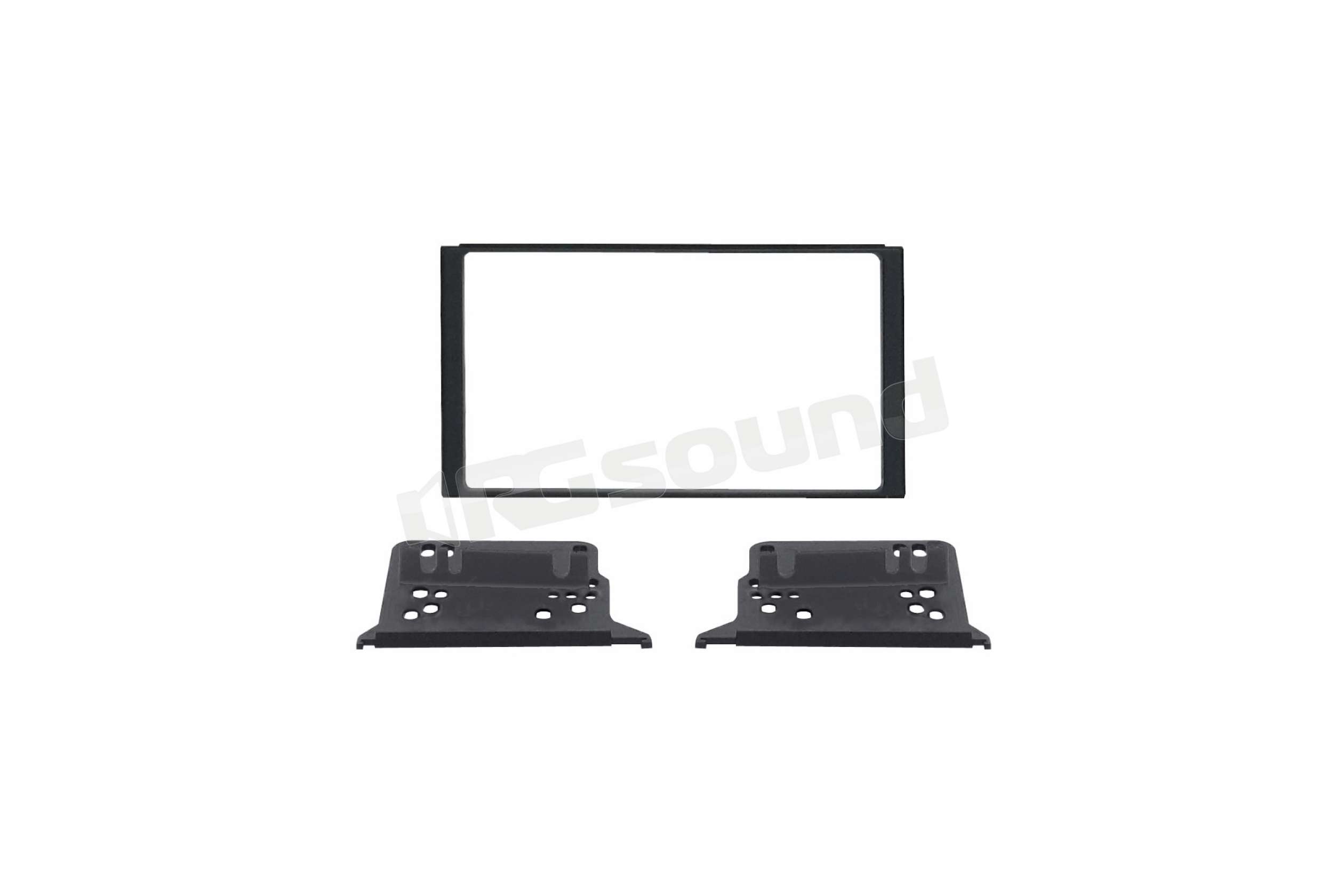 Kit Universale Per Autoradio – Telaio In Ferro E Cornice Per Stereo 2 DIN, Compatibile Con Y0013 - copertina