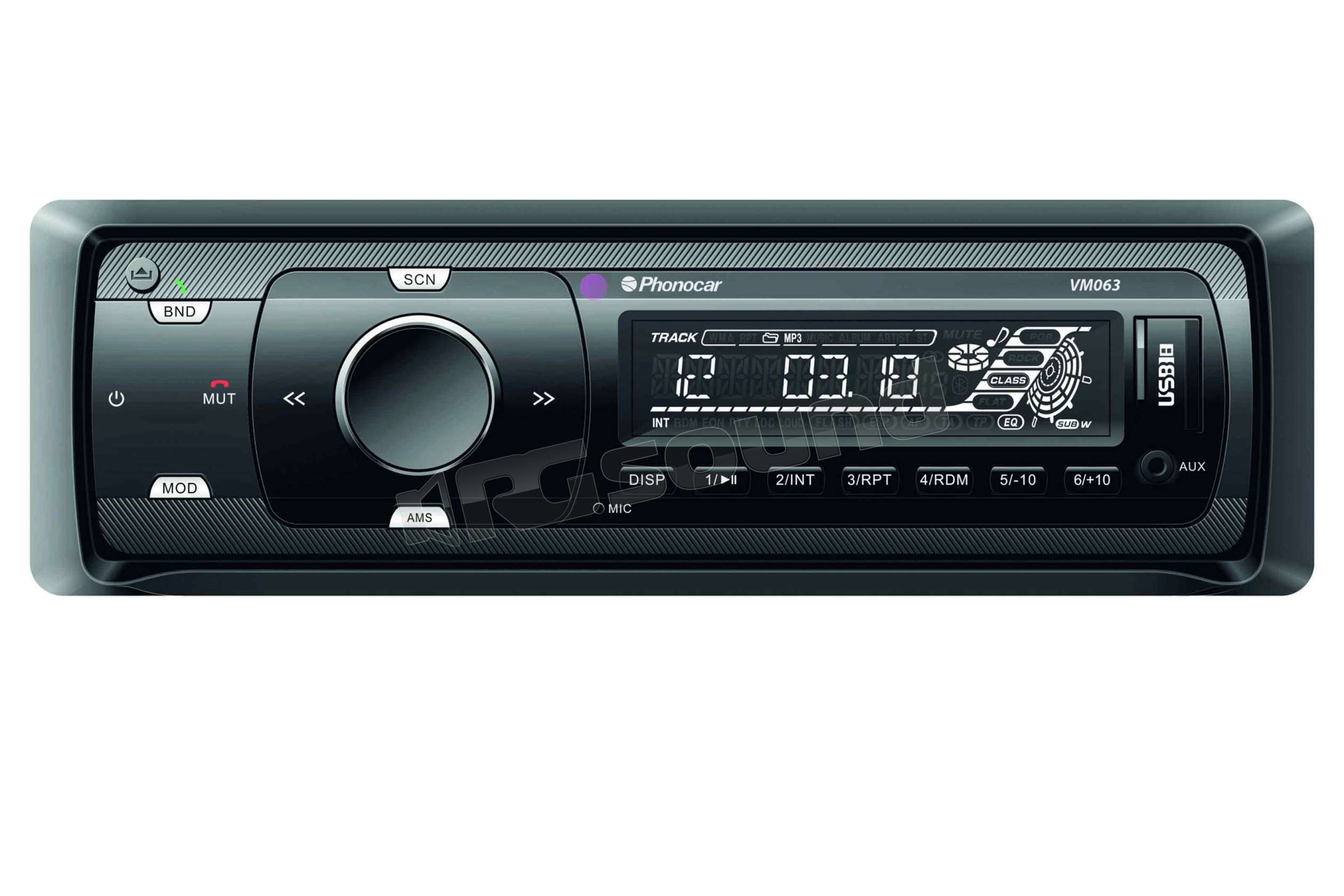 Phonocar VM063 Autoradio 1 din e 2 din Car stereo Autoradio 1 e 2