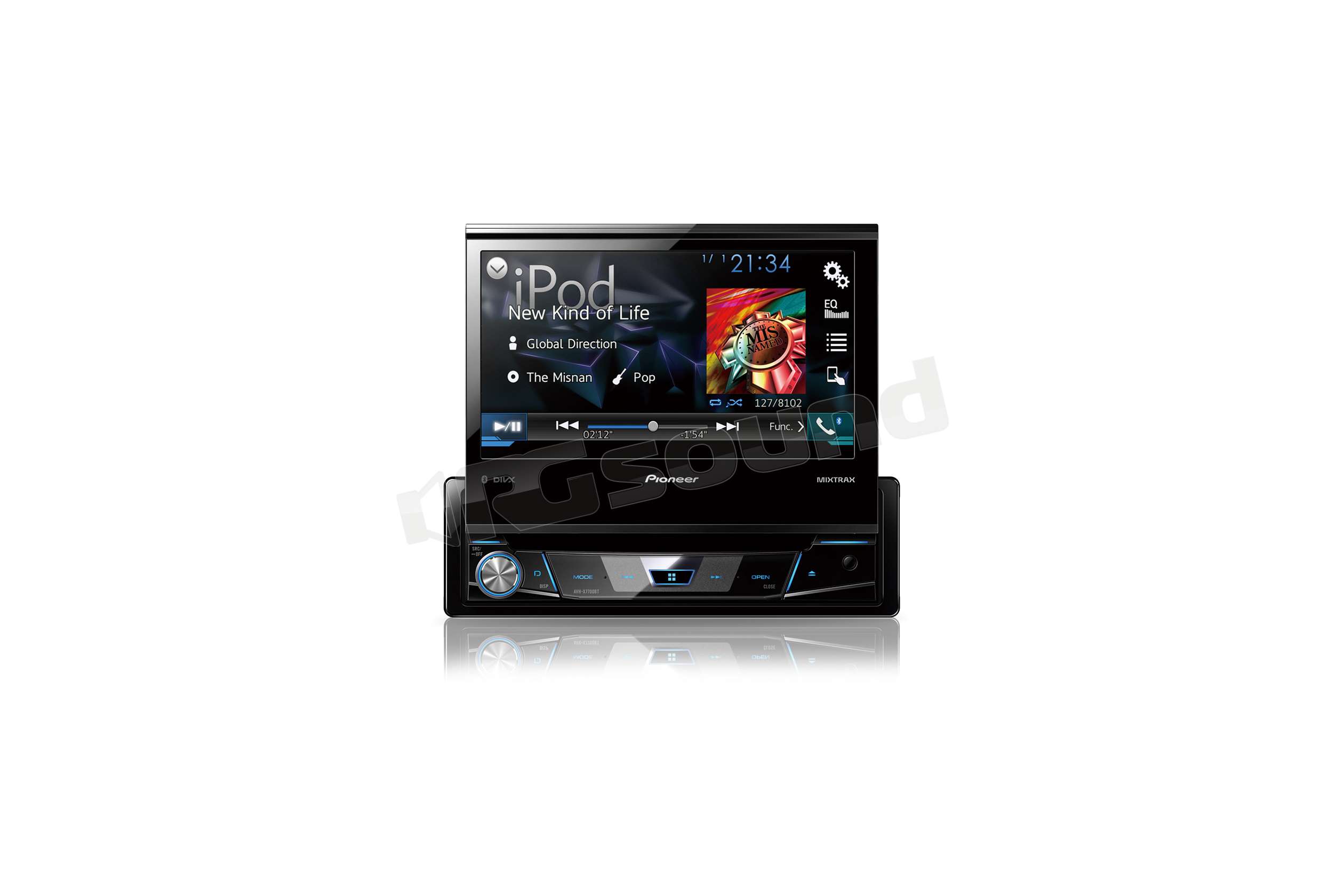 Pioneer AVHX7700BT Bluetooth USB App Radio e Android Monitor auto 1