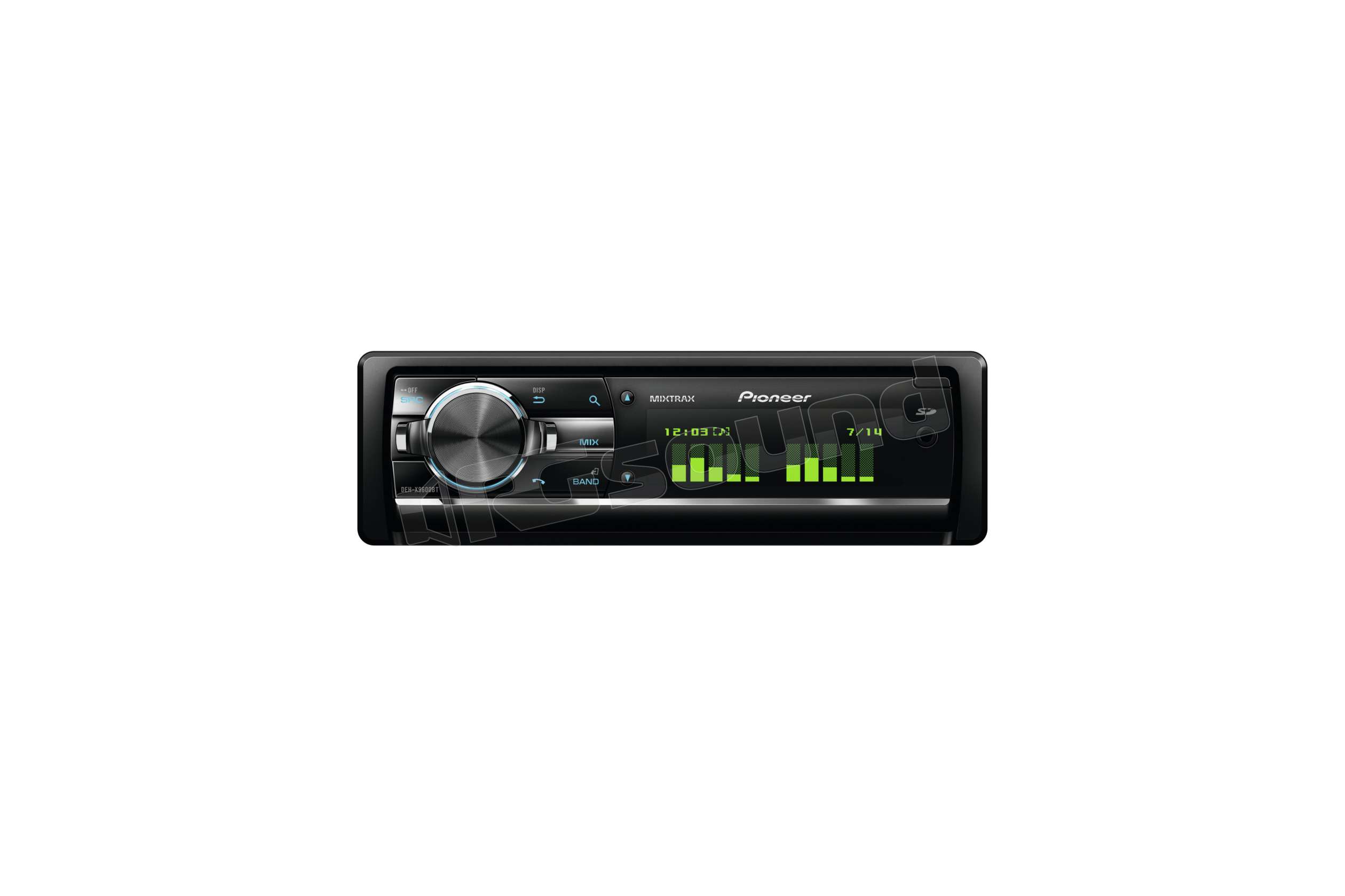 Pioneer DEHX9600BT Autoradio 1 din e 2 din Car stereo Autoradio
