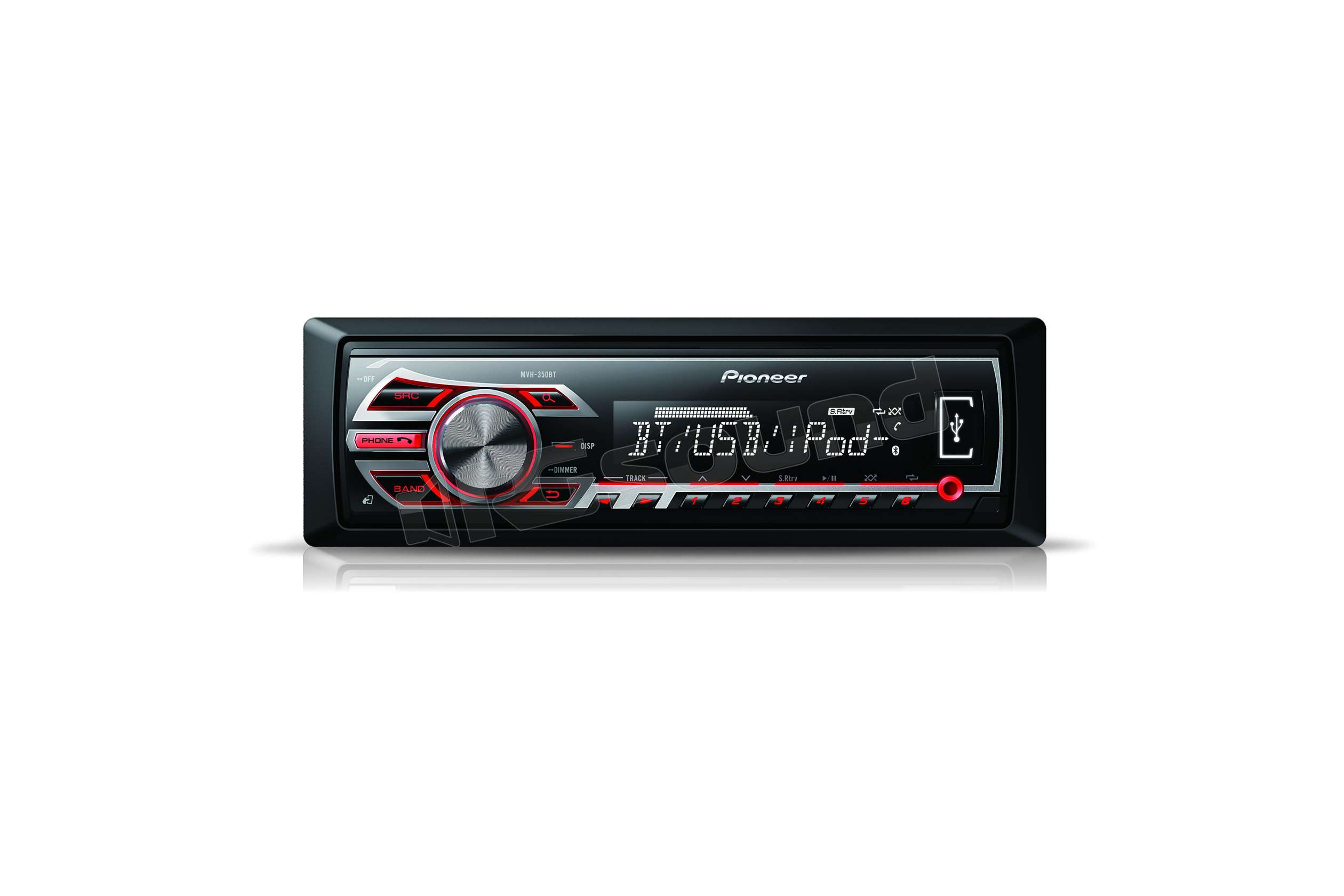 Pioneer MVH-350BT | Autoradio 1 din e 2 din Car stereo - Autoradio 1