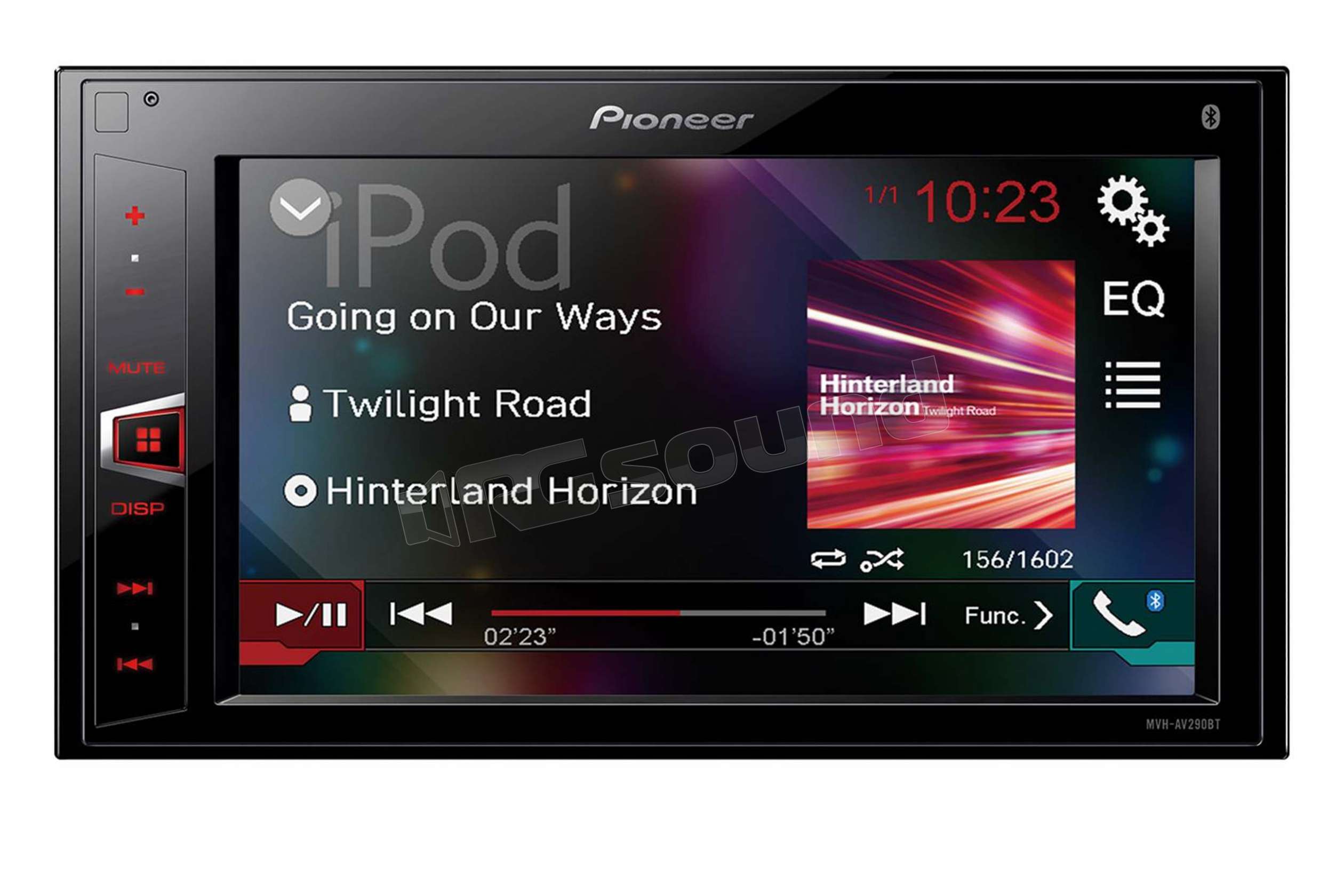 Pioneer MVH-AV290BT monitor con USB e Bluetooth | Monitor auto 1 e 2 D ...