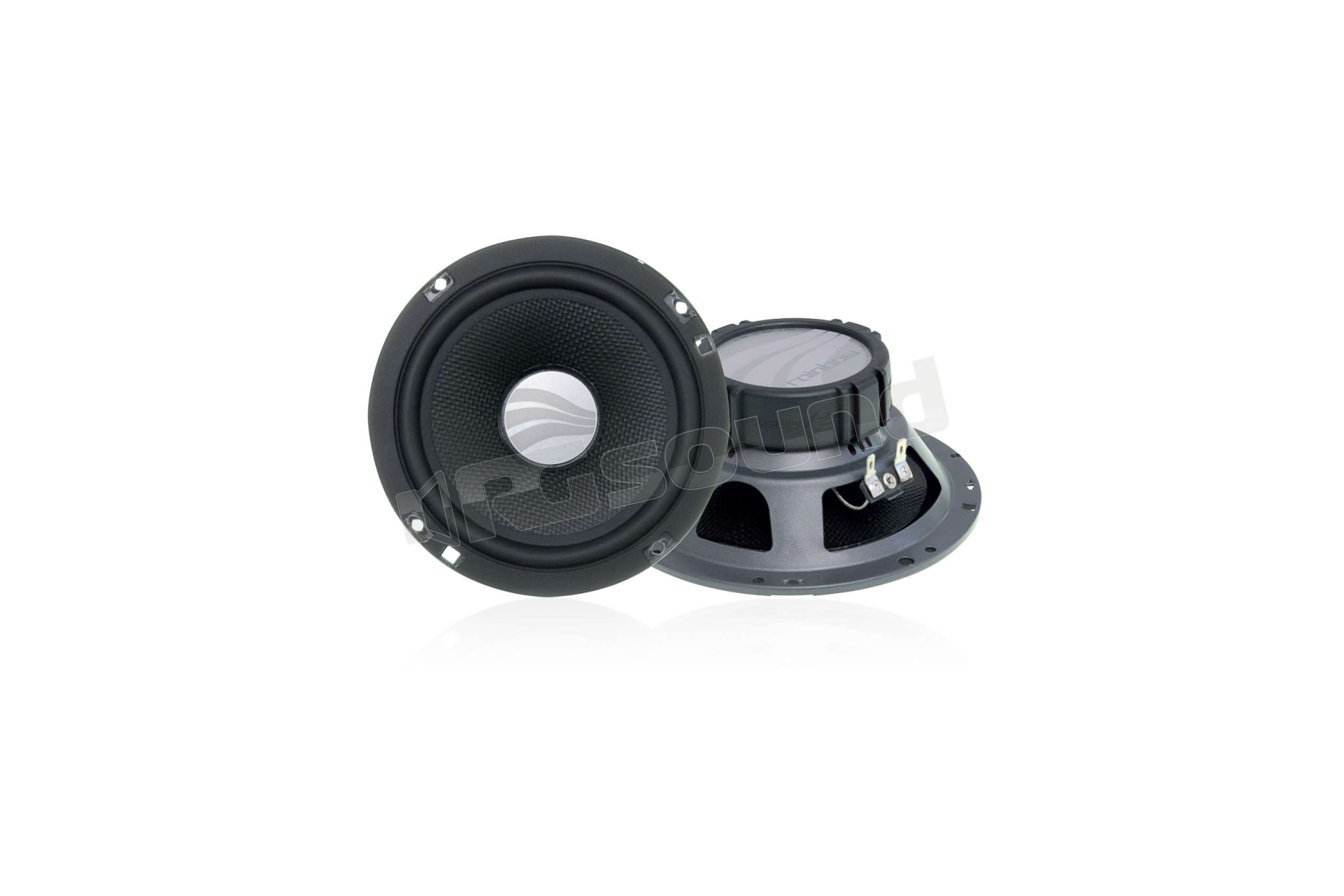 Coppia Altoparlanti Mid Woofer Loudest Sound LS W6.4 - 16cm, 175W RMS, Per Auto Audio SPL, Made In Italy