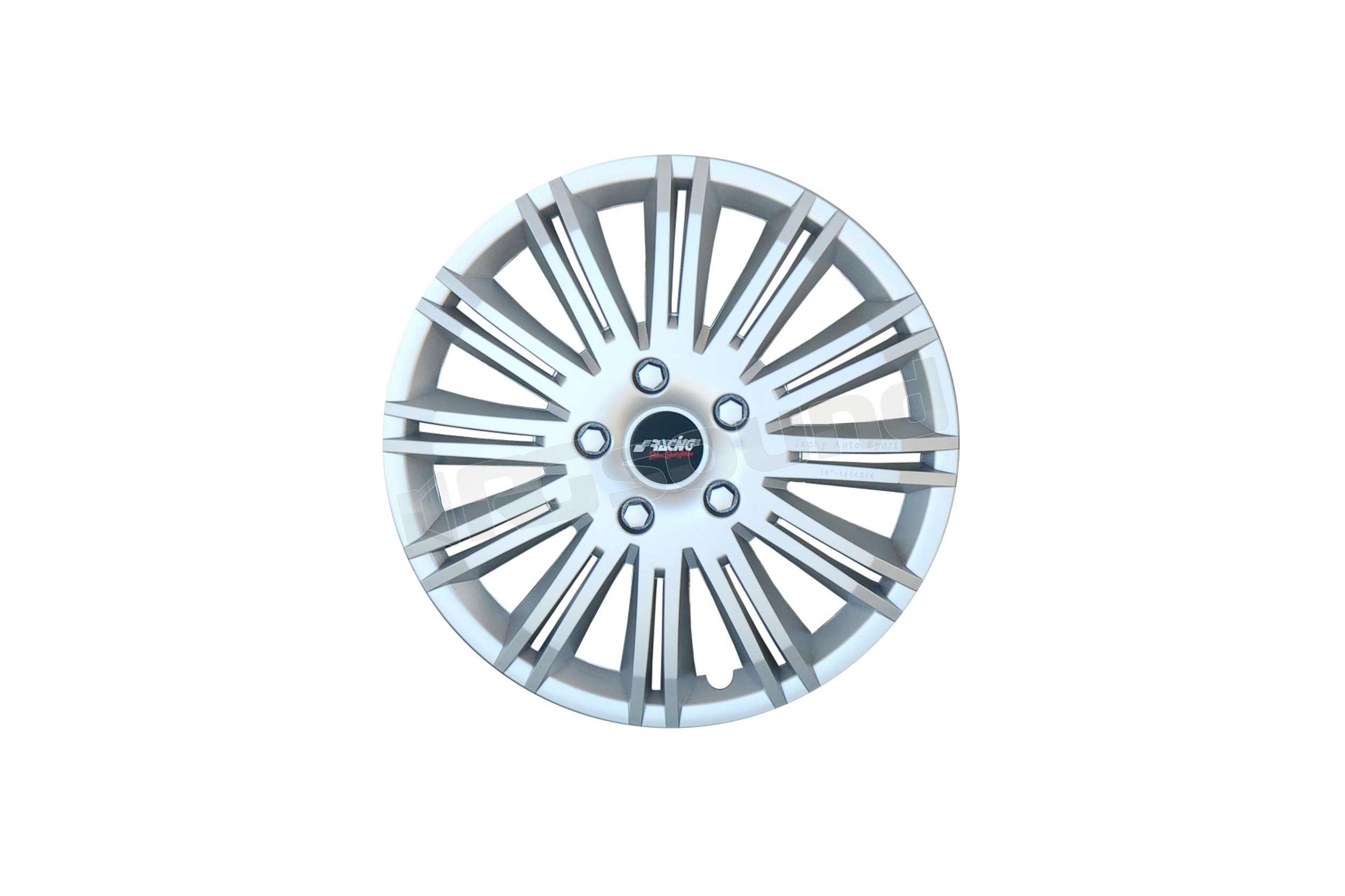 Copricerchi Universali Simoni Racing ORD/15 Da 15 Pollici - Grigio, Kit 4 Pezzi, Montaggio Rapido