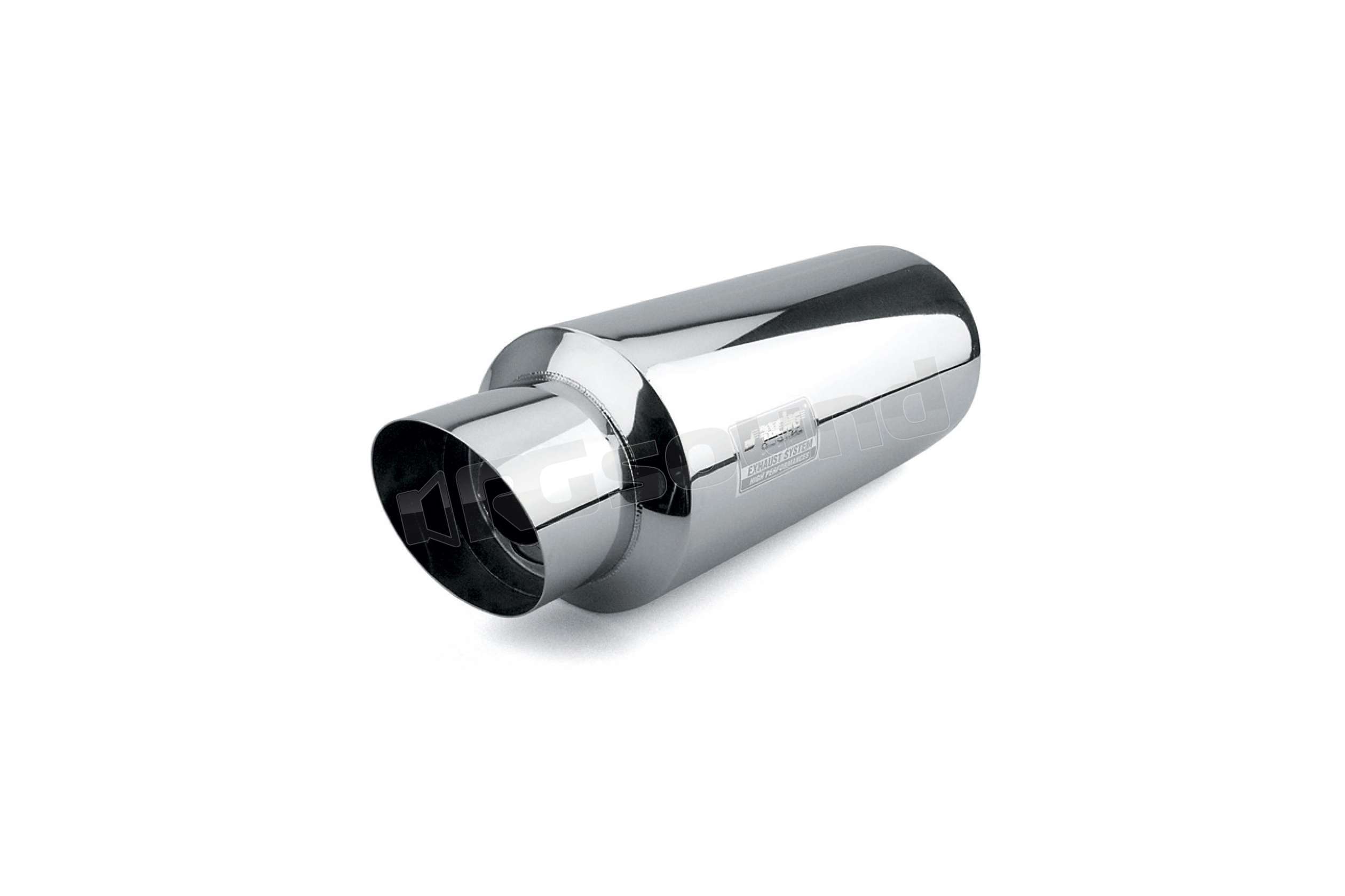 Simoni Racing ESR7 Marmitta Sportiva Universale In Acciaio Inox – Uscita Dritta Rotonda 61mm, Cassa 380x88 Mm, Sound Profondo
