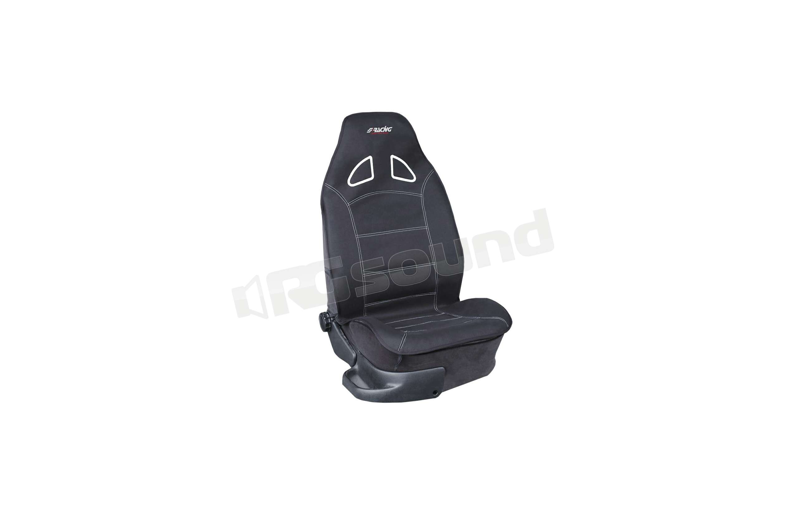 Simoni Racing CSR/GCW Coprisedili per Auto, Set Coprisedili Anteriori e Posteriori con Poggiatesta, Coprisedili Universali, Camouflage Mimetico Bianco