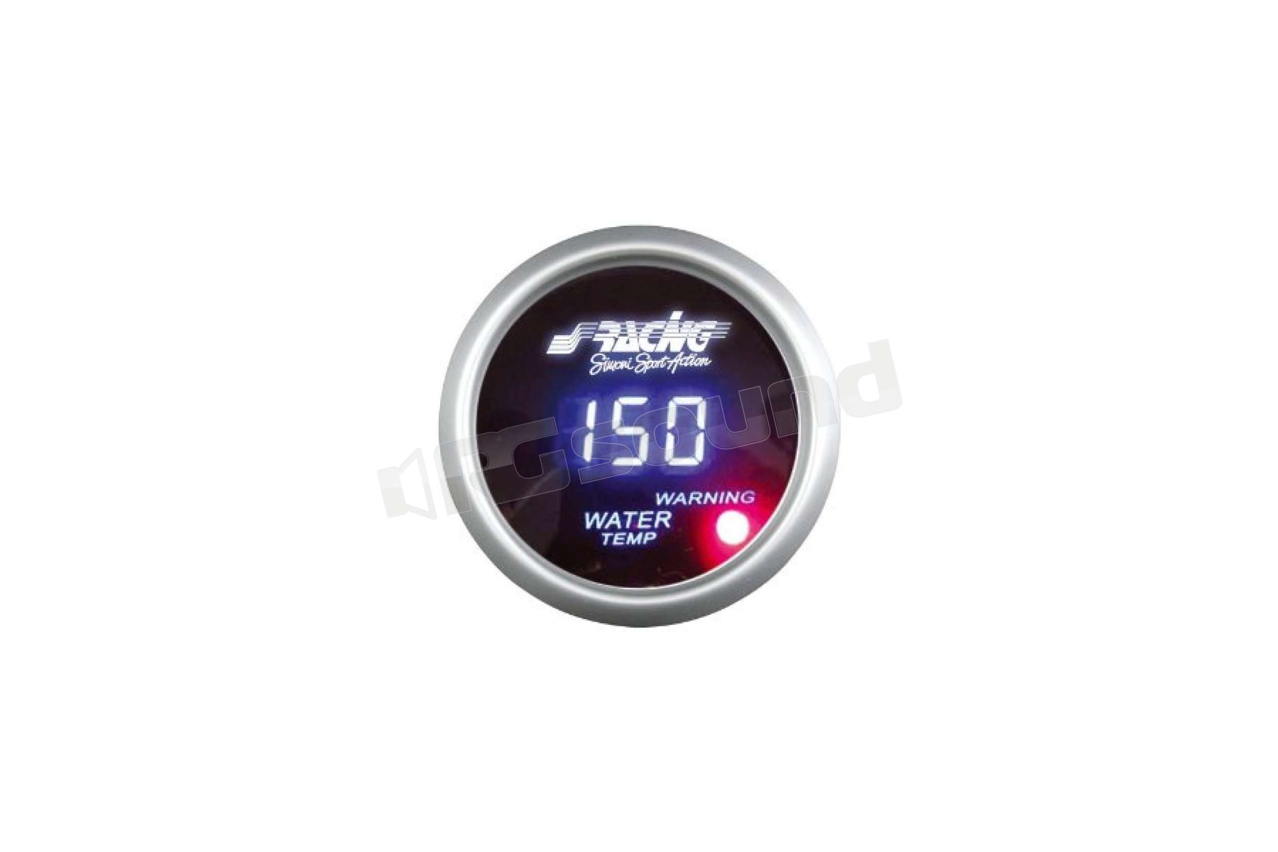 Indicatore Temperatura Acqua Simoni Racing WT/D - Display Digitale 2", Retroilluminazione Blu, Bordo Alluminio - Foto 9