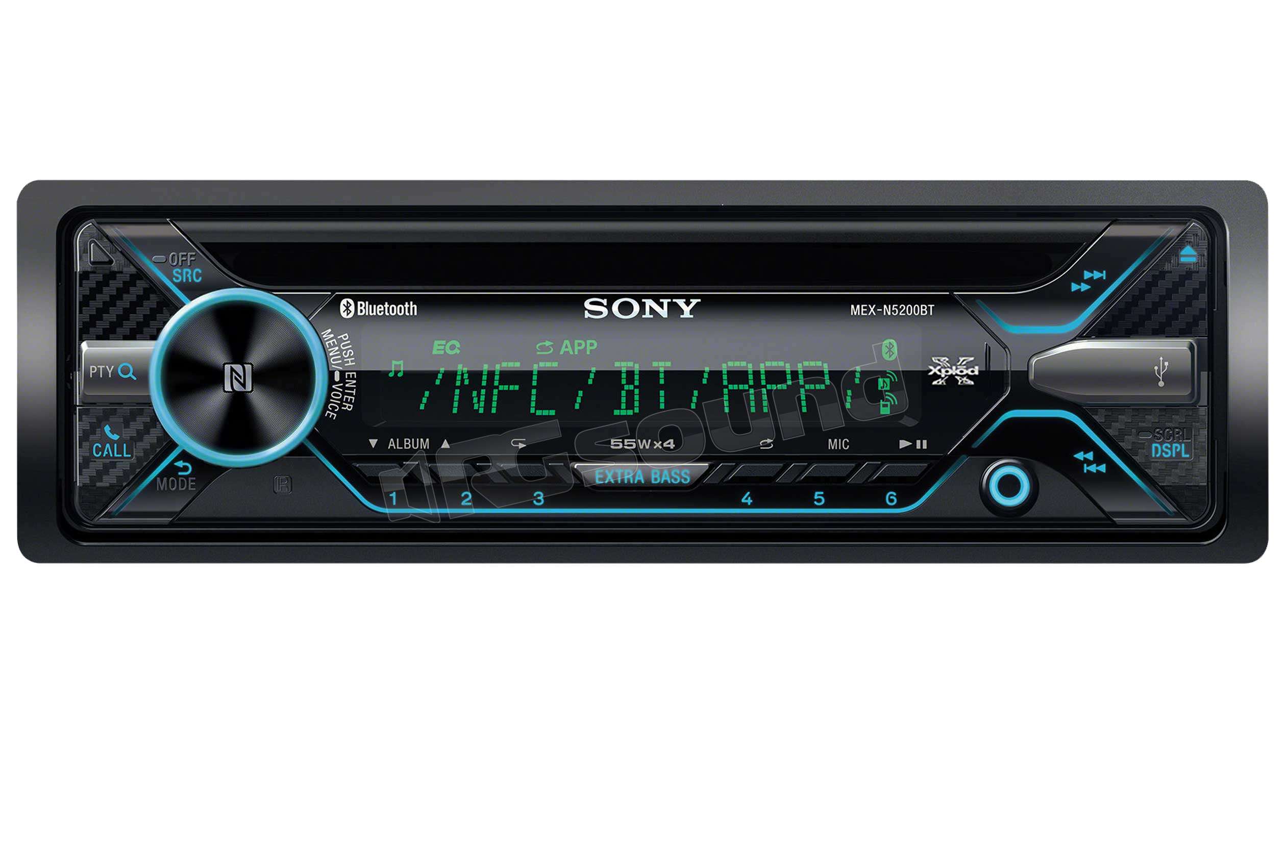 Sony MEXN5200BT Autoradio 1 din e 2 din Car stereo Autoradio 1 e