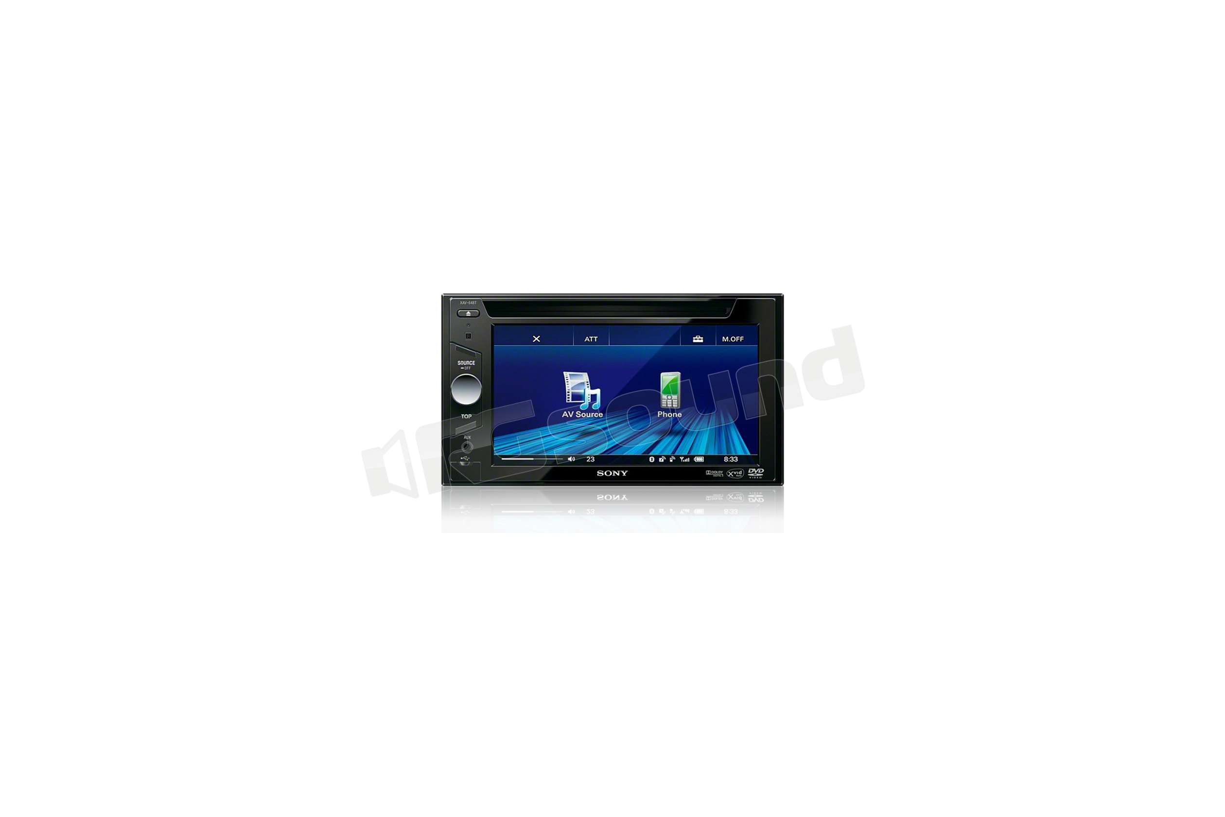 Sony XAV64BT ricevitore digitale con lettore DVD Bluetooth Monito