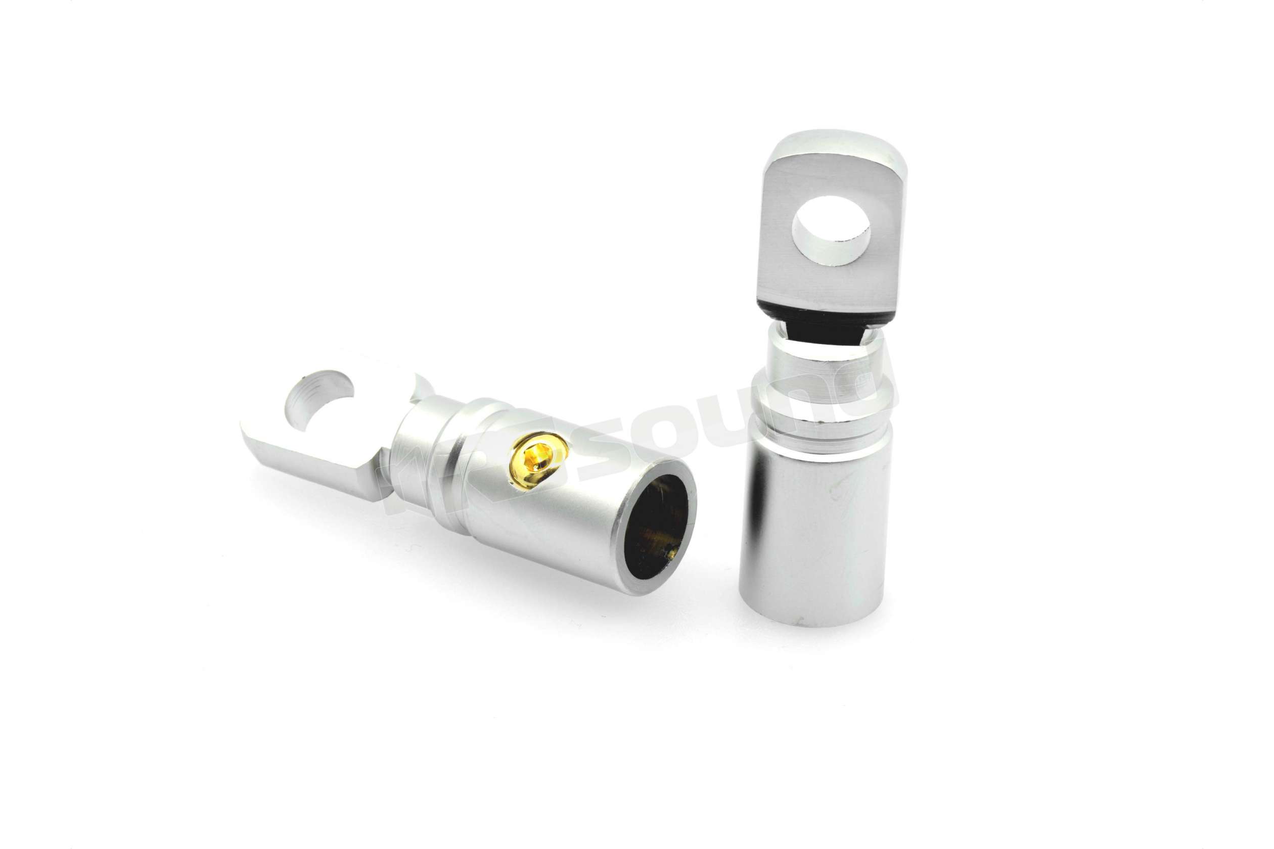 Kit 40 Terminali Ad Anello Oro 4 AWG Per Cavi, Stivali Rossi/neri, 5/16 Di Pollice