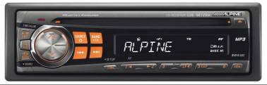 Alpine CDE-9872RM - SINTO CD/MP3