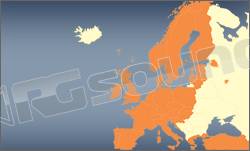 AV Map CF 2 Gb - Mappa Europa per Geosat 2