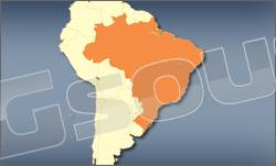AV Map CF Mappa Brasile per Geosat 2