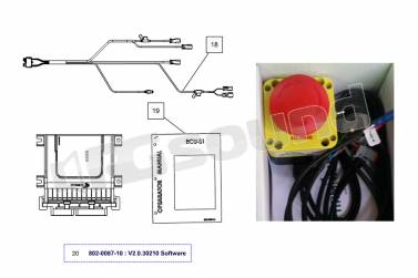 AV Map ECU-S1 Kit K10ASS0Y01