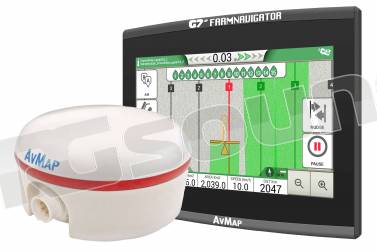 AV Map G7 Ezy Farmnavigator + Turtle PRO GPS/GNSS
