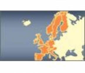 AV Map Mappa Europa Occidentale per Geosat 6, Geosat 5, Geosat 4/2