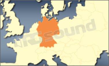 AV Map Mappa Germania per Geosat 6, Geosat 5, Geosat 4/2C e Geosat 2, Motivo