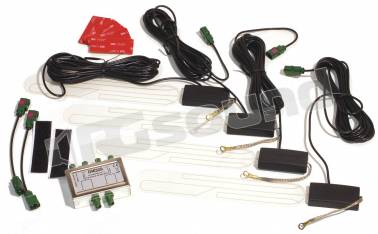 Calearo Kit 4 antenne TV DVB per Quantum