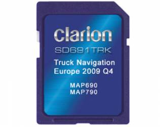 Clarion SD691TRK - mappa professionale Truck - mezzi pesanti